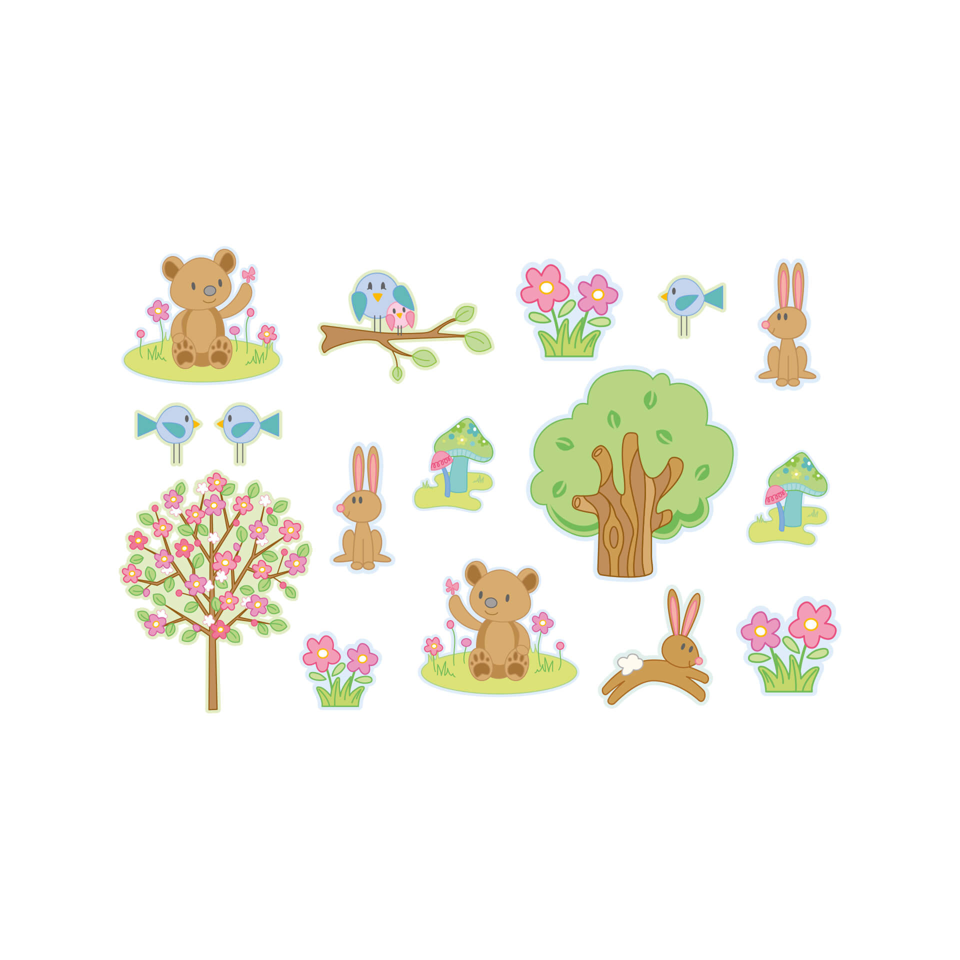 Wallsticker Eftermiddags Spil