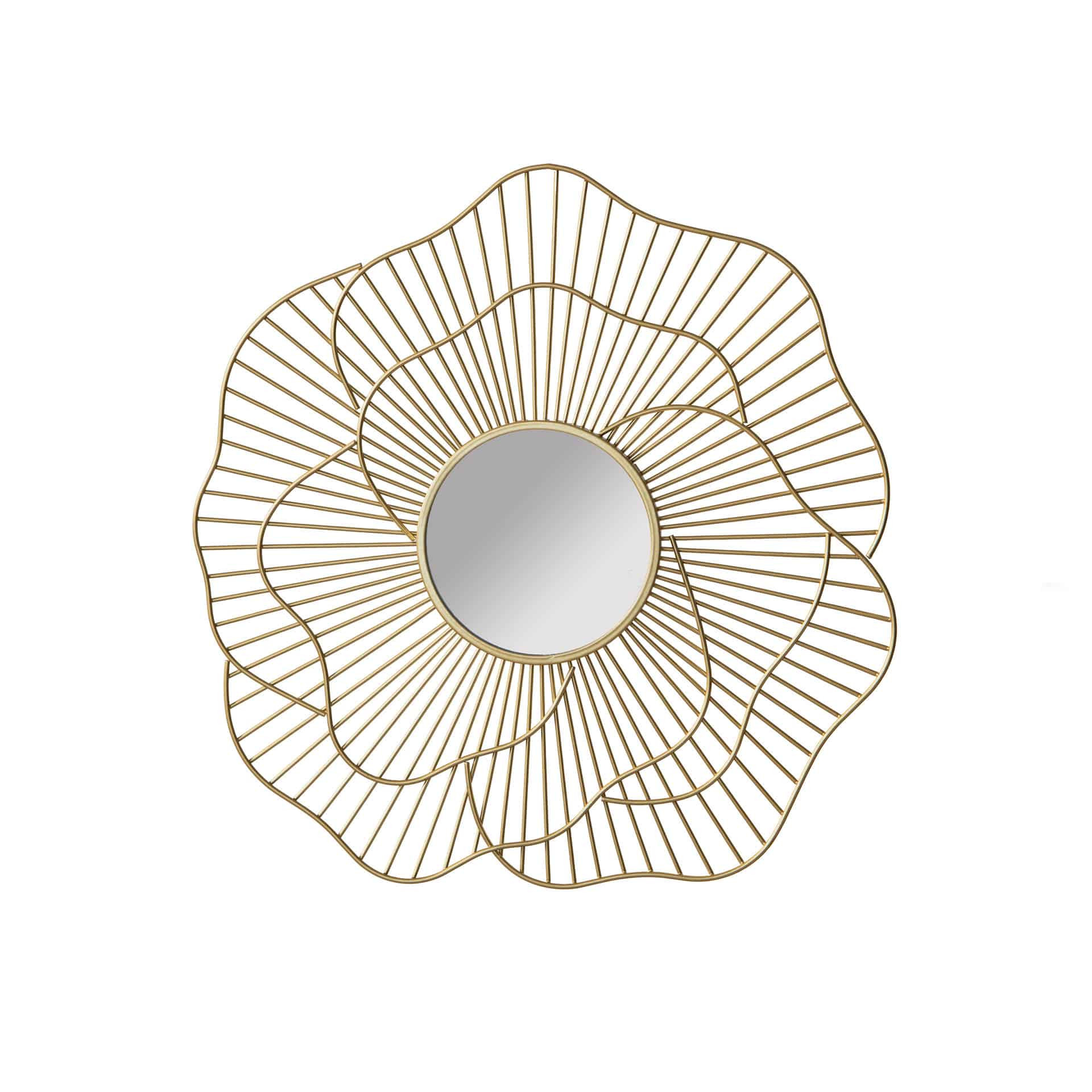 Wandspiegel rund gold Vintage - Dublin - Ø 38 cm