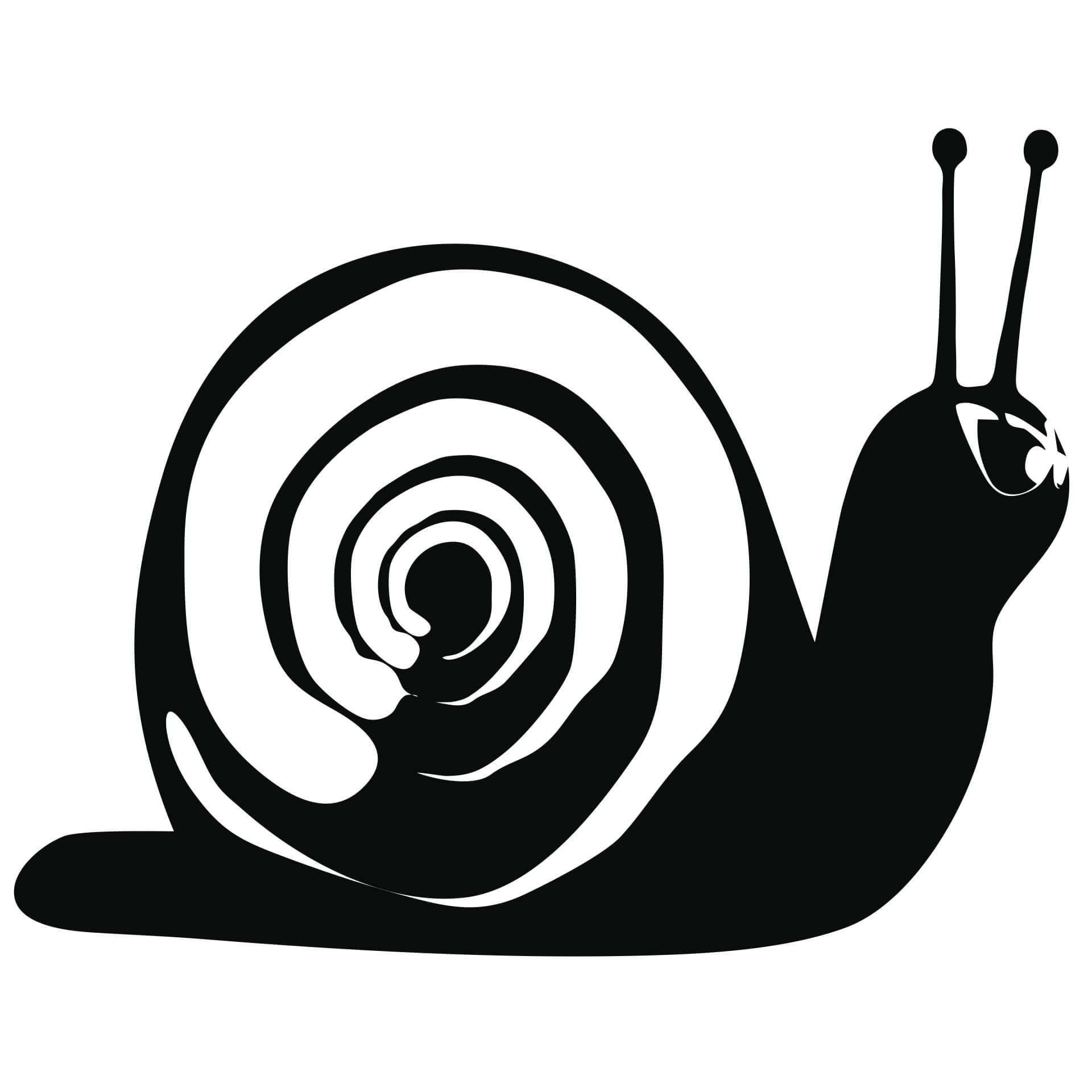 Wandtattoo Schnecke 2