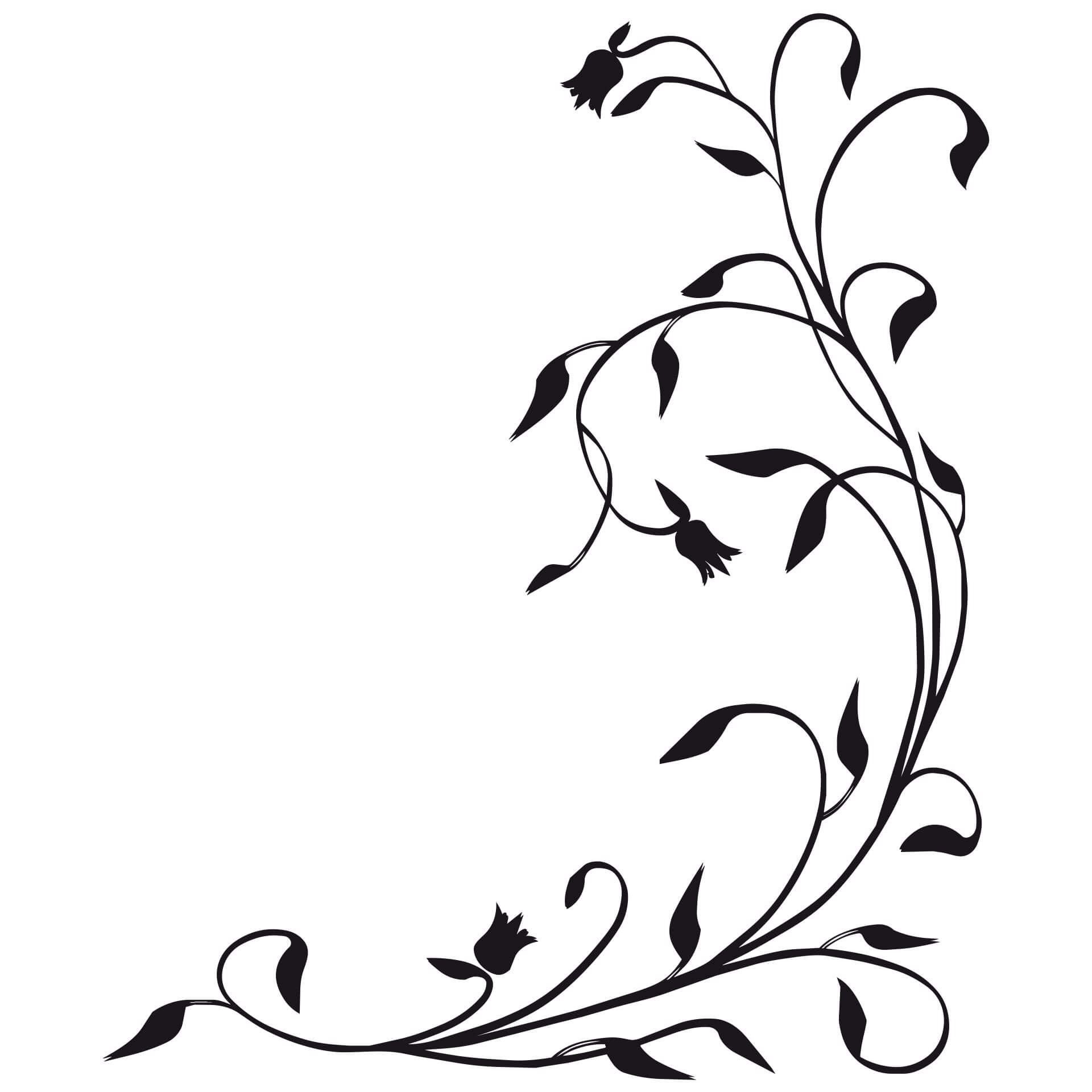 Wallsticker - Klatrende Gren