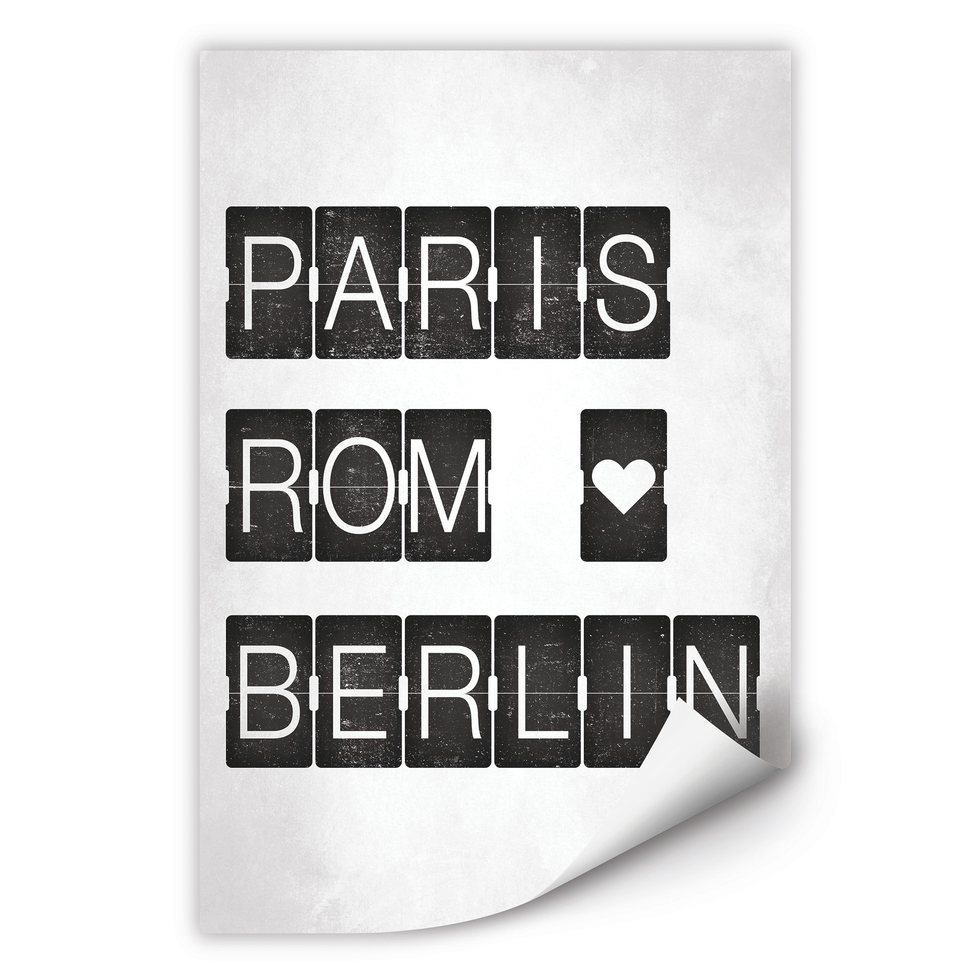 Wallprint W - Paris-Rom-Berlin