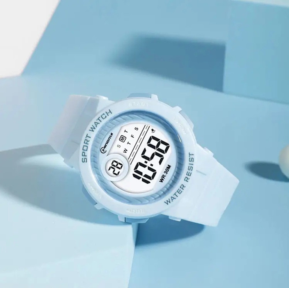 Sport Armbanduhr | Digitale Uhr für Kinder und Jugendliche | Verschiedene Farben
