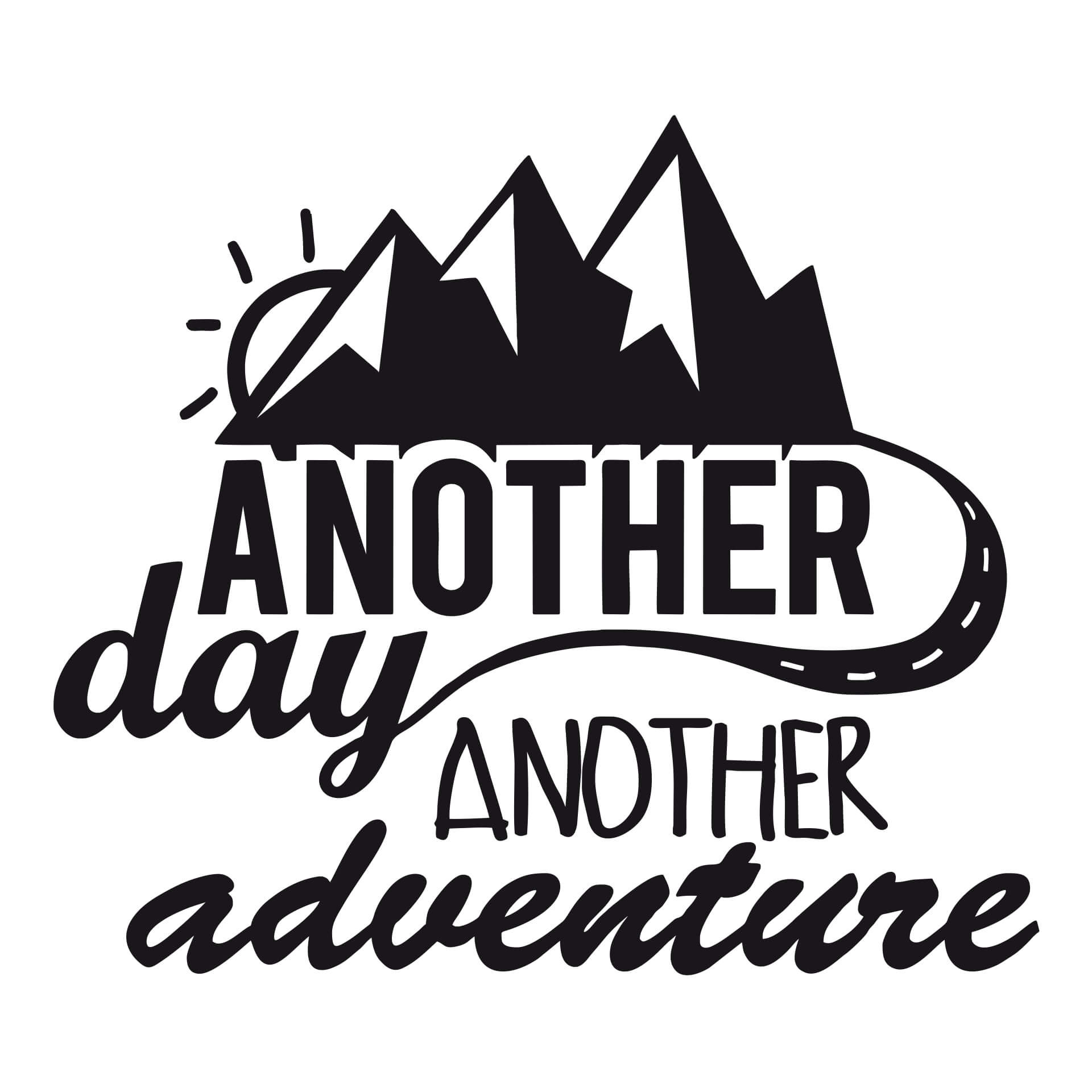 Wallsticker - Another day another adventure