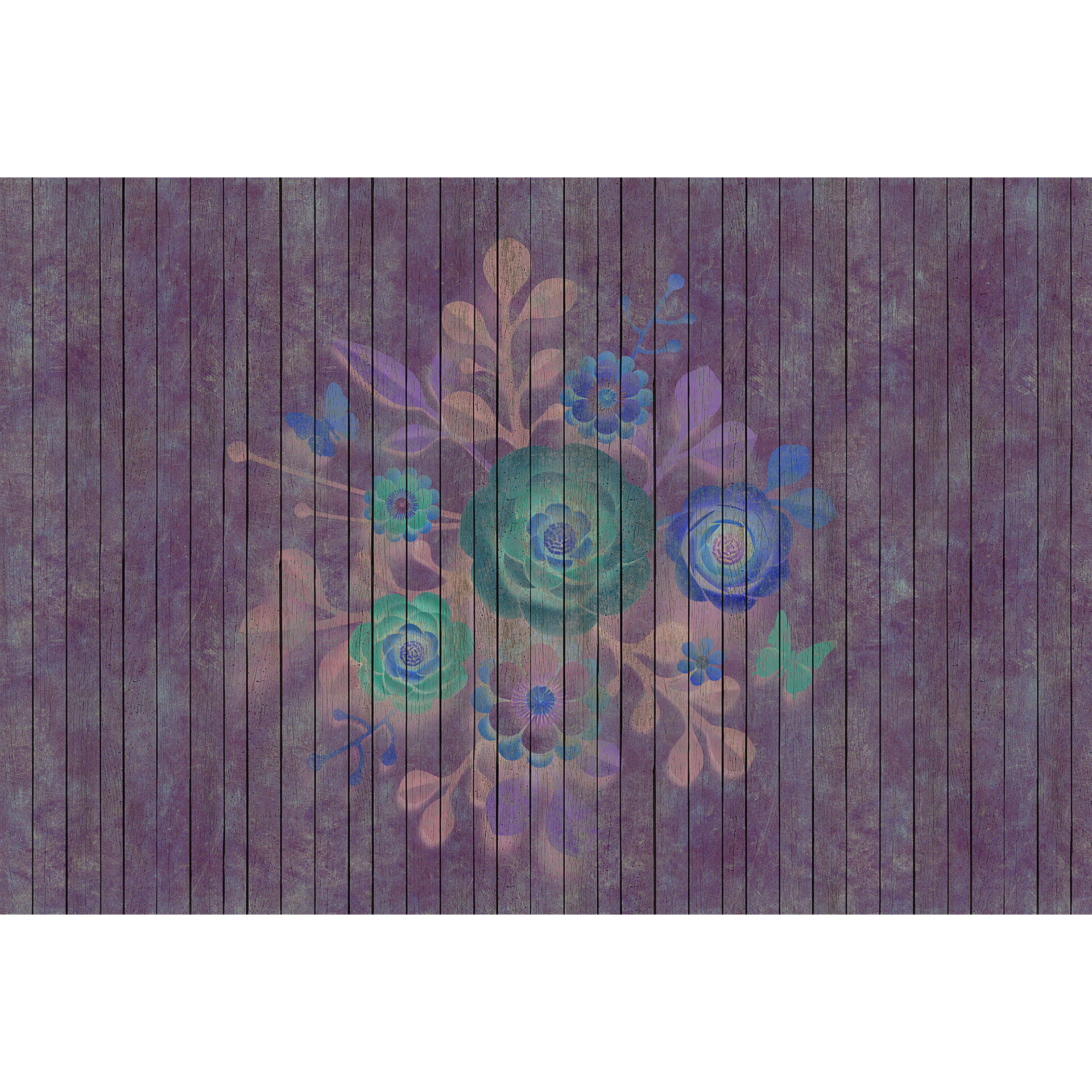 Livingwalls Fotobehang Walls by Patel 2 spray bouquet 1
