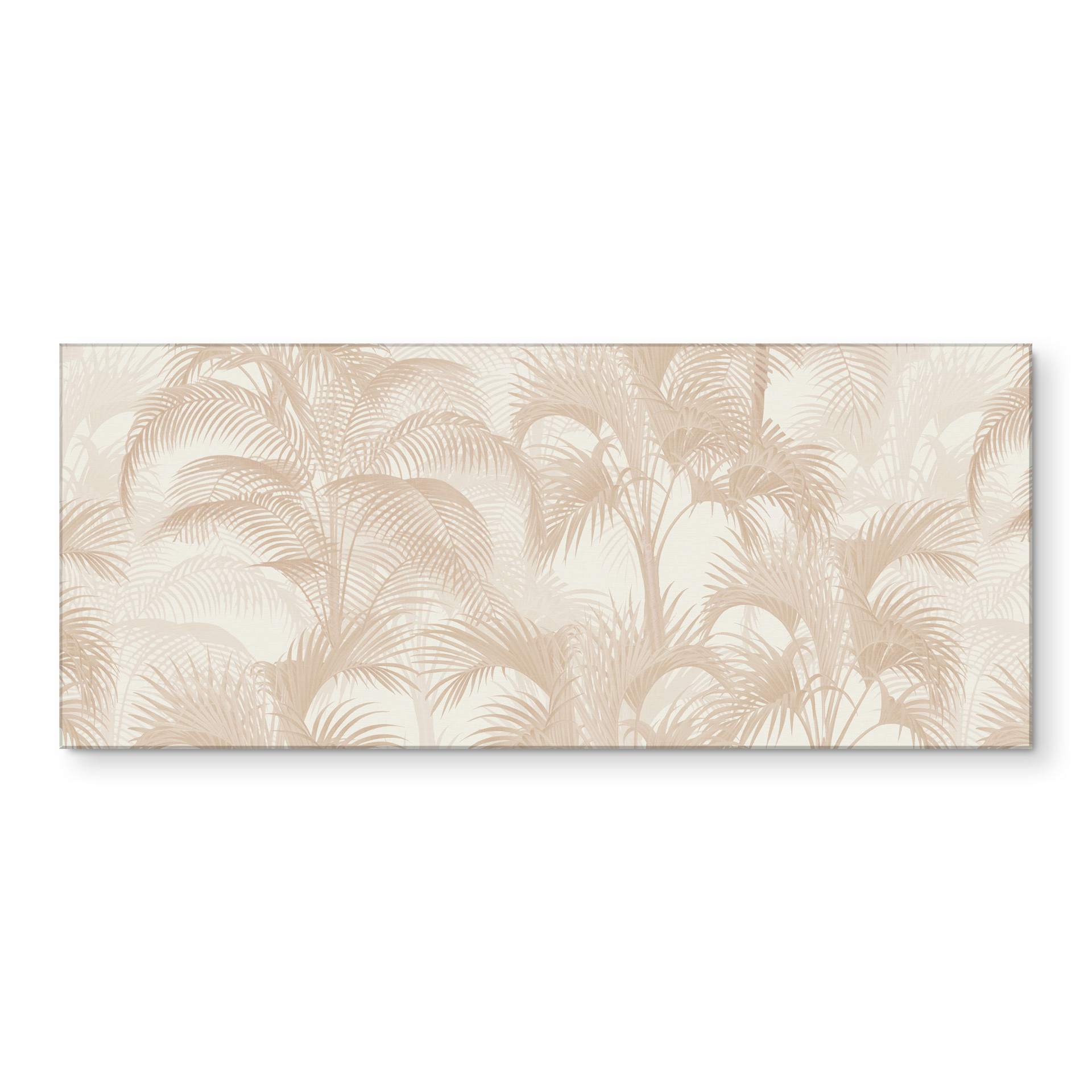 Revêtement pour cuisine Palmiers dans la jungle Beige - Bloomery Decor