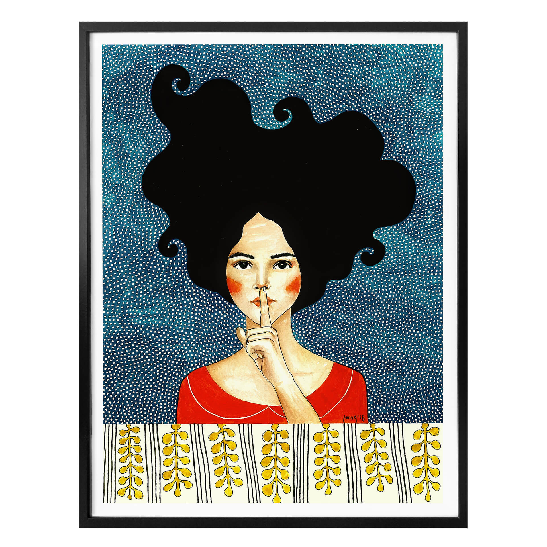 Plakat Hülya - Cisza