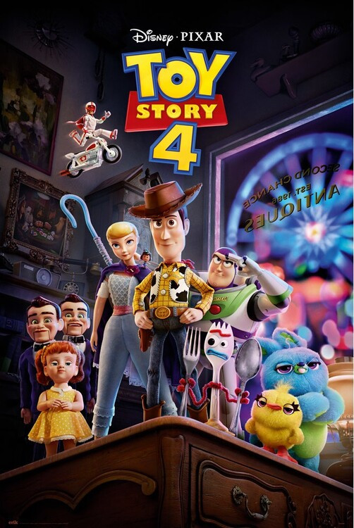 Poster, Filmposter Toy Story 4 - One Sheet 61x91,5 cm