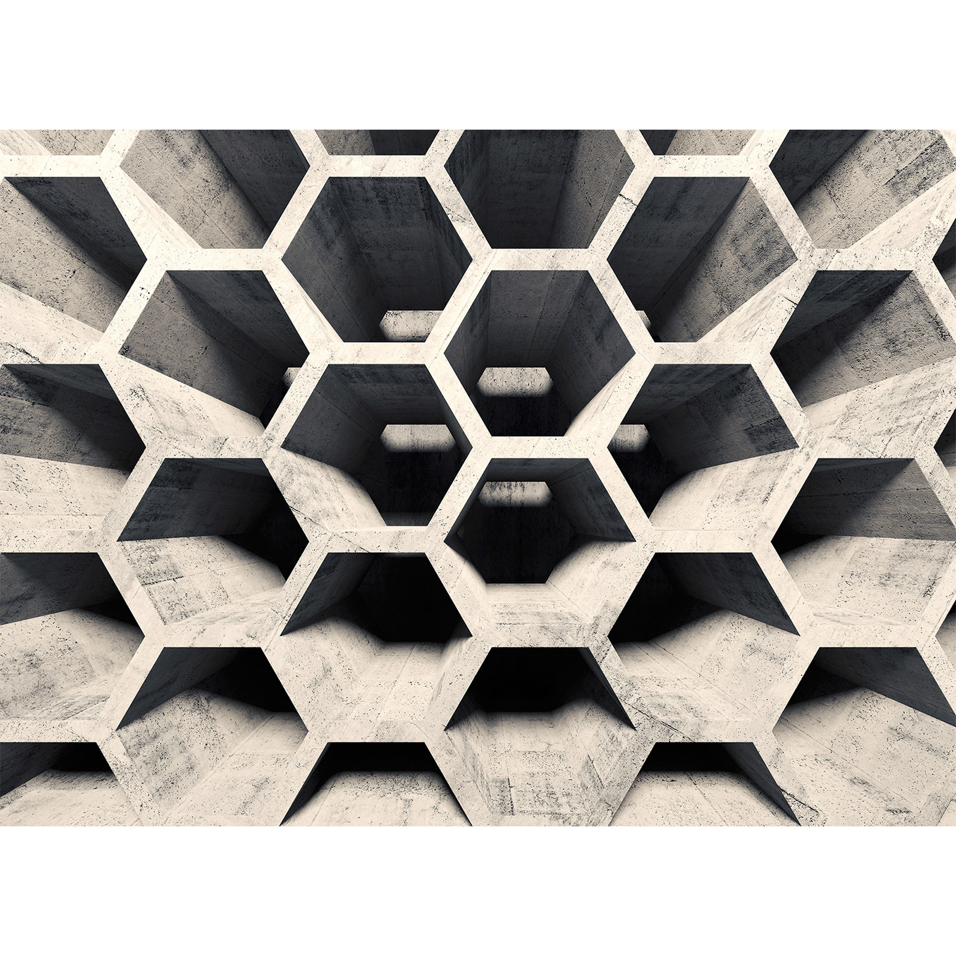 Livingwalls Fotobehang Designwalls Honeycomb