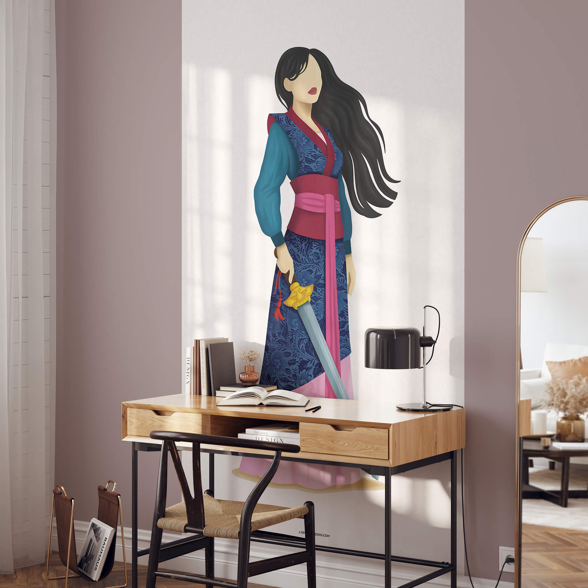 Fotobehang Tohmé - Mulan