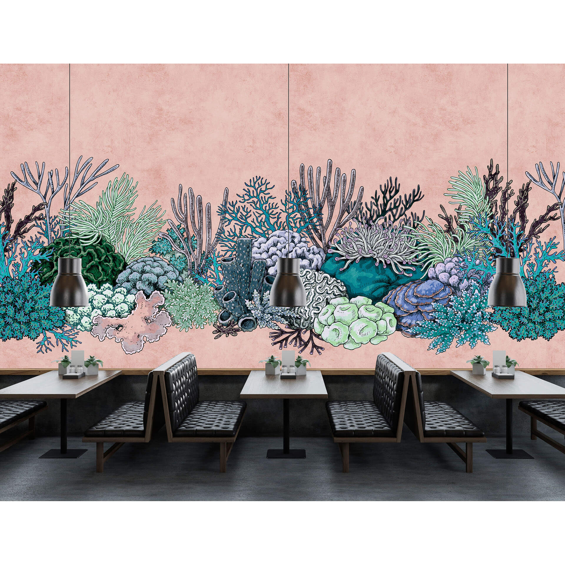 Livingwalls Fotobehang Walls by Patel 2 octopus´s garden 2