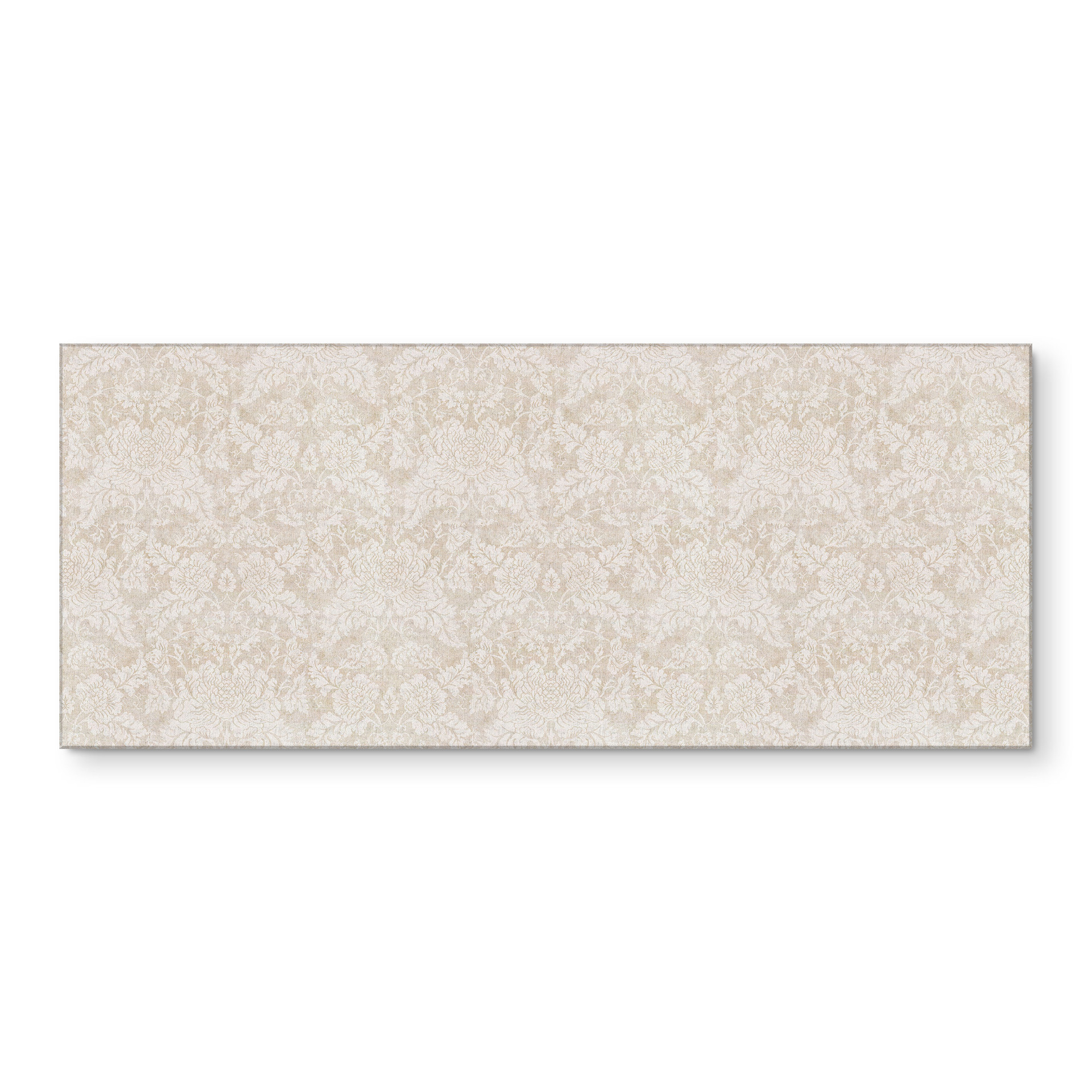 Revêtement pour cuisine Fleurs Ivory aspect baroque - Extensible - Bloomery Decor