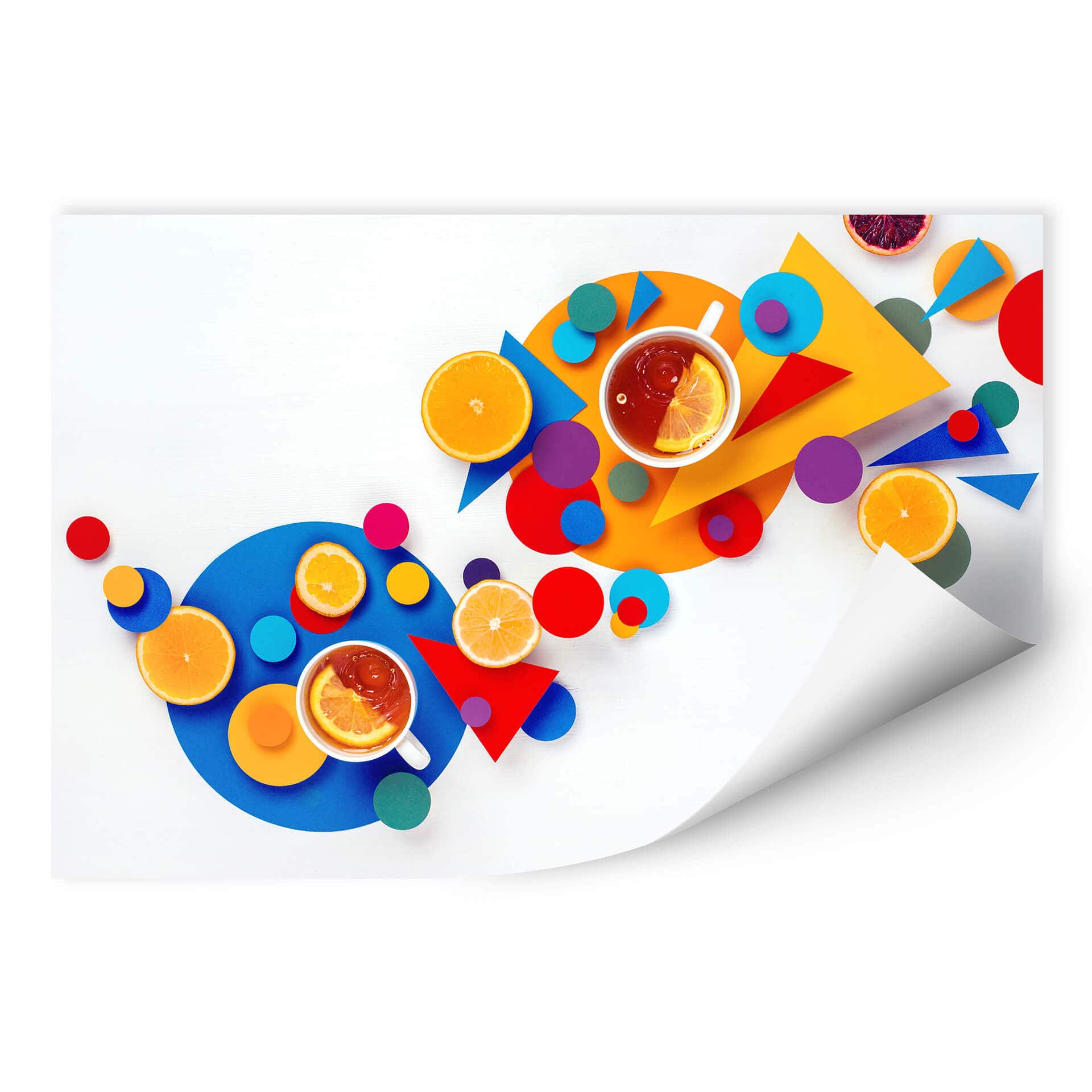 Wallprint Belenko - Suprematic Tea Party