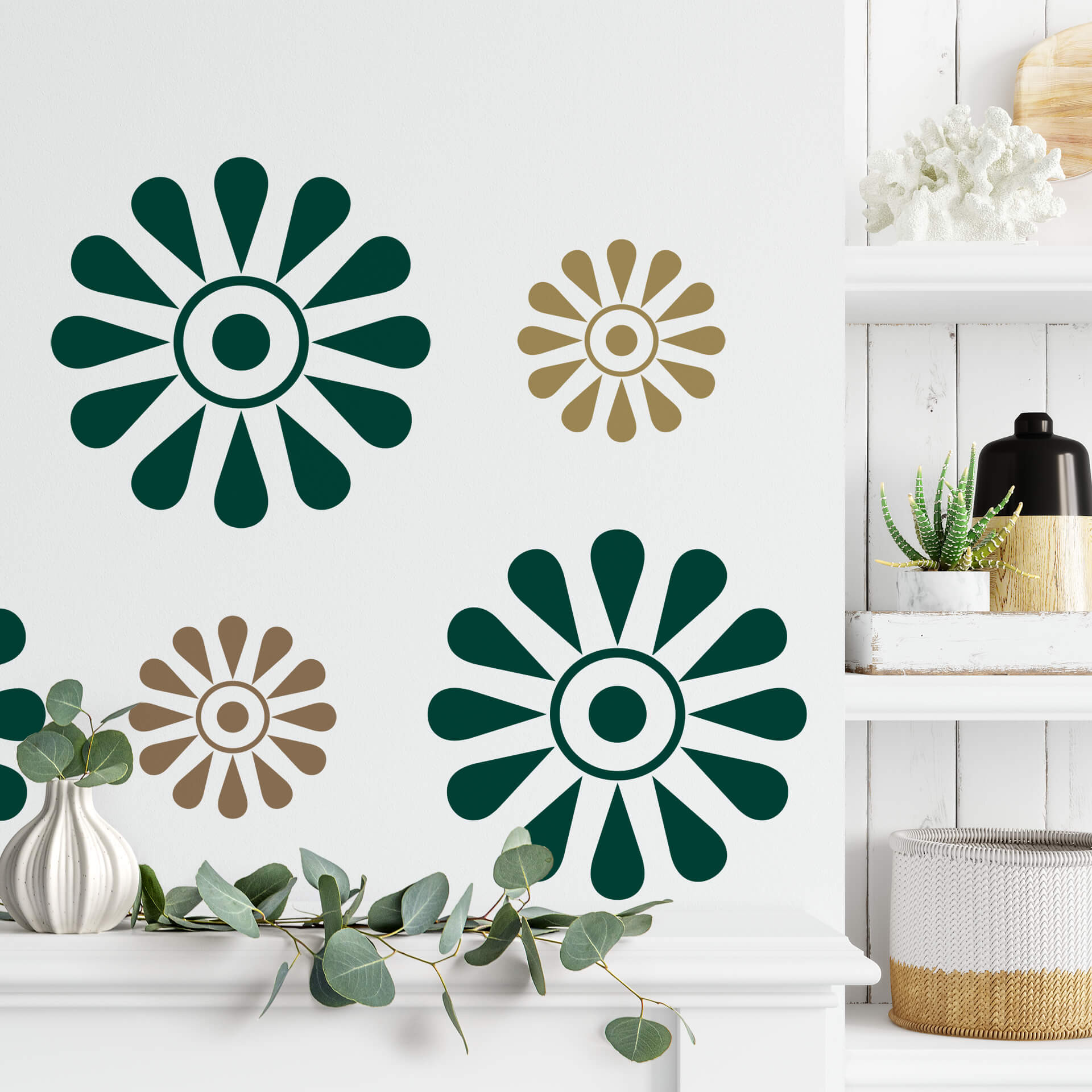 Wallsticker Sommer Blomster 1