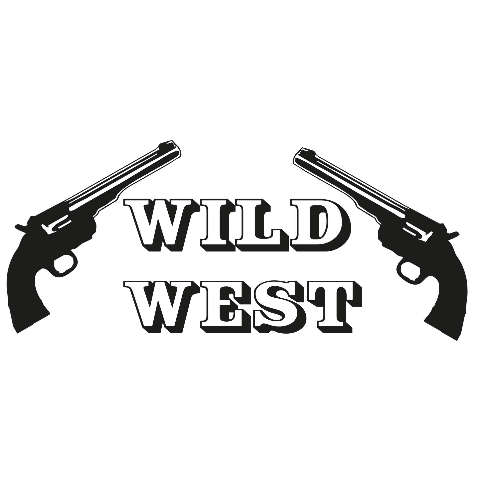 Wallsticker Wild West