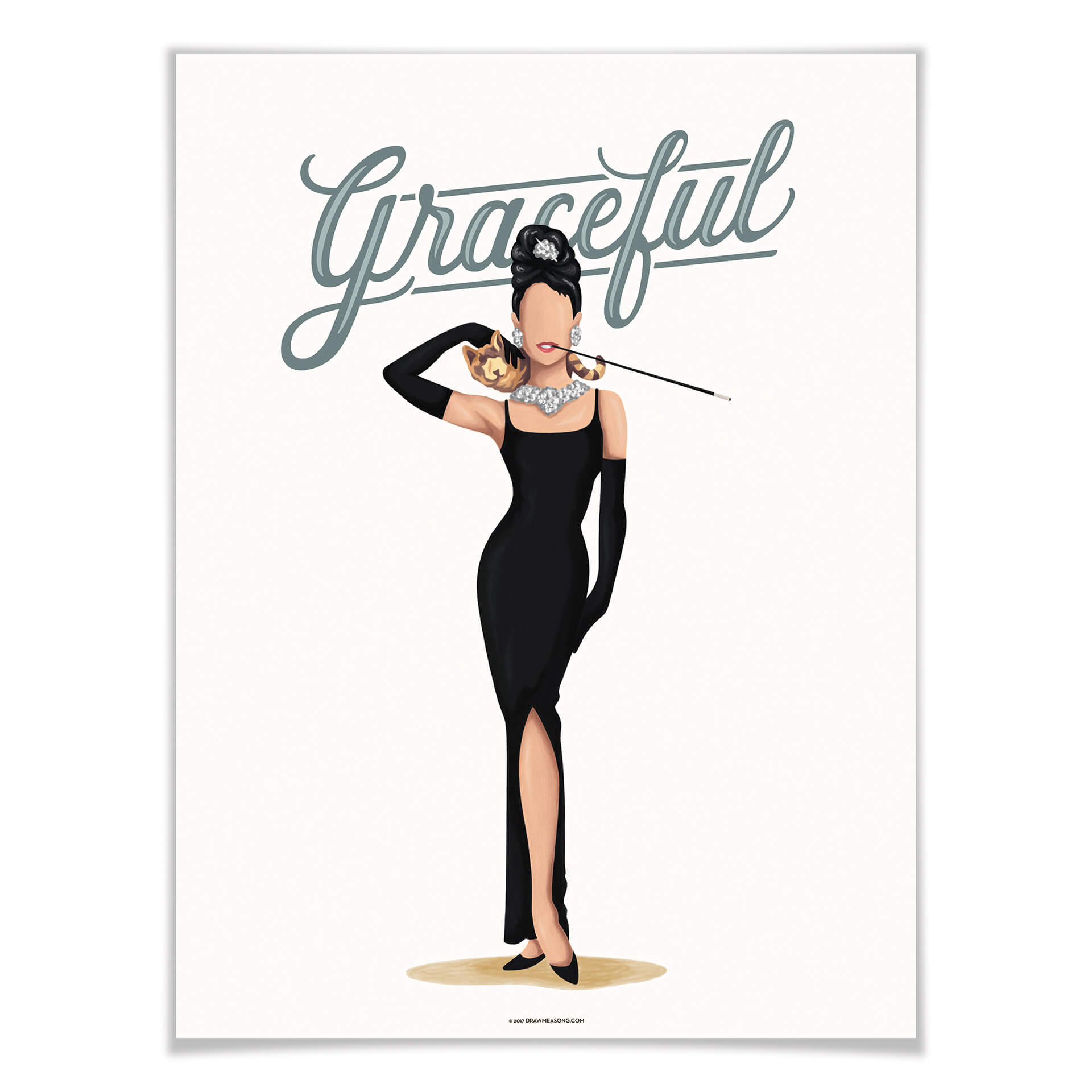 Plakat Tohmé - Audrey