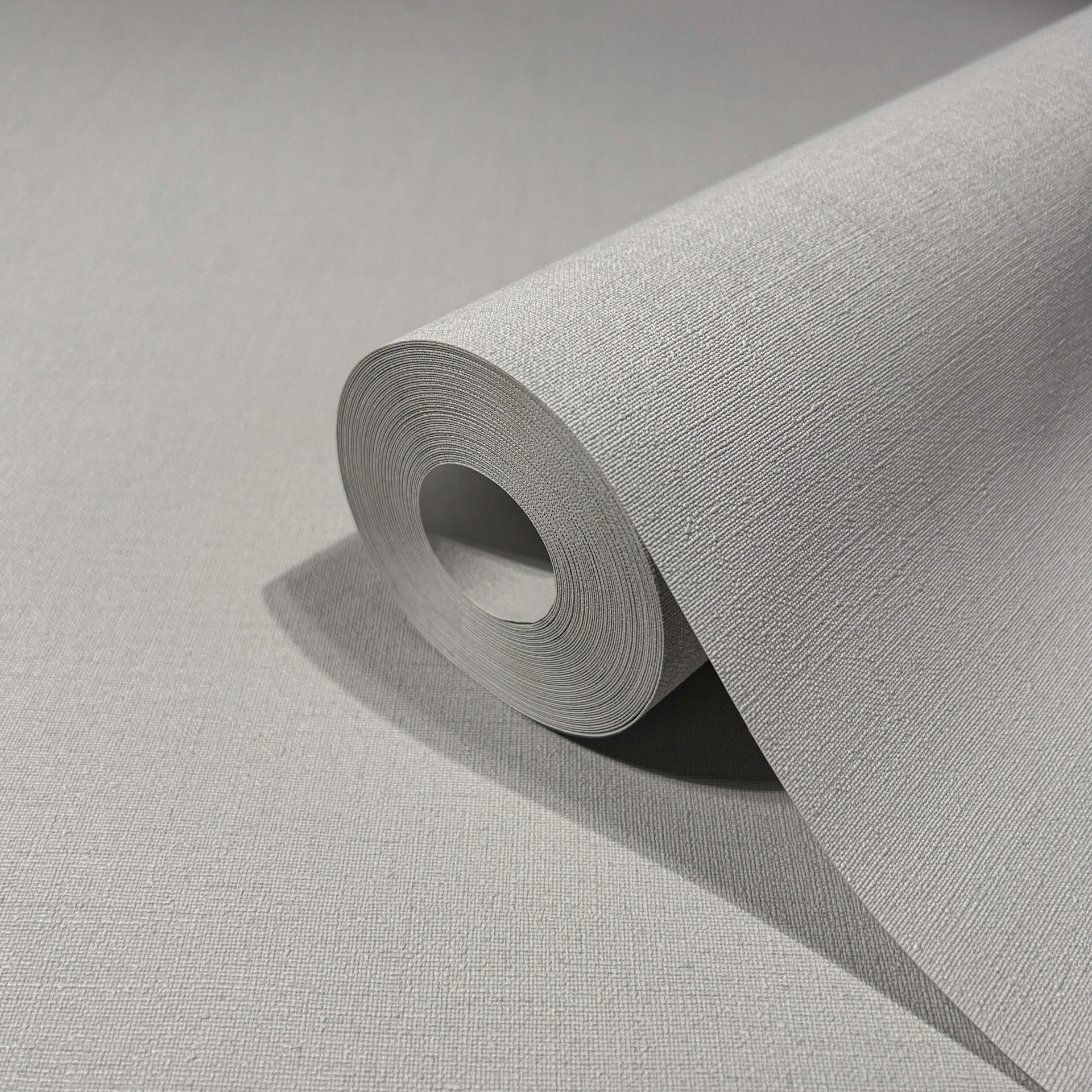 non-woven tapet grå tekstil optik til stue soveværelse kontor marburg tapet