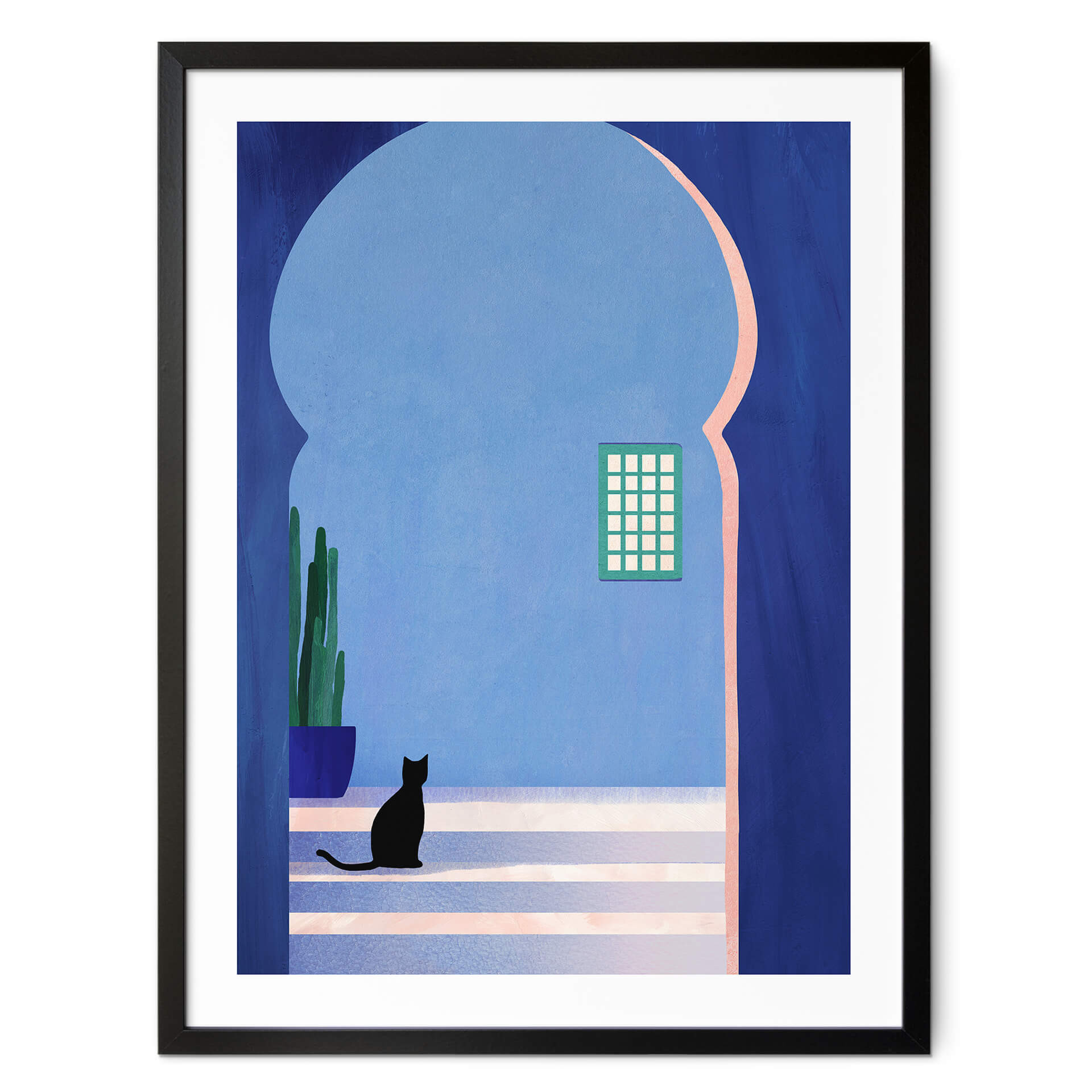 Poster Rivers - Black Cat