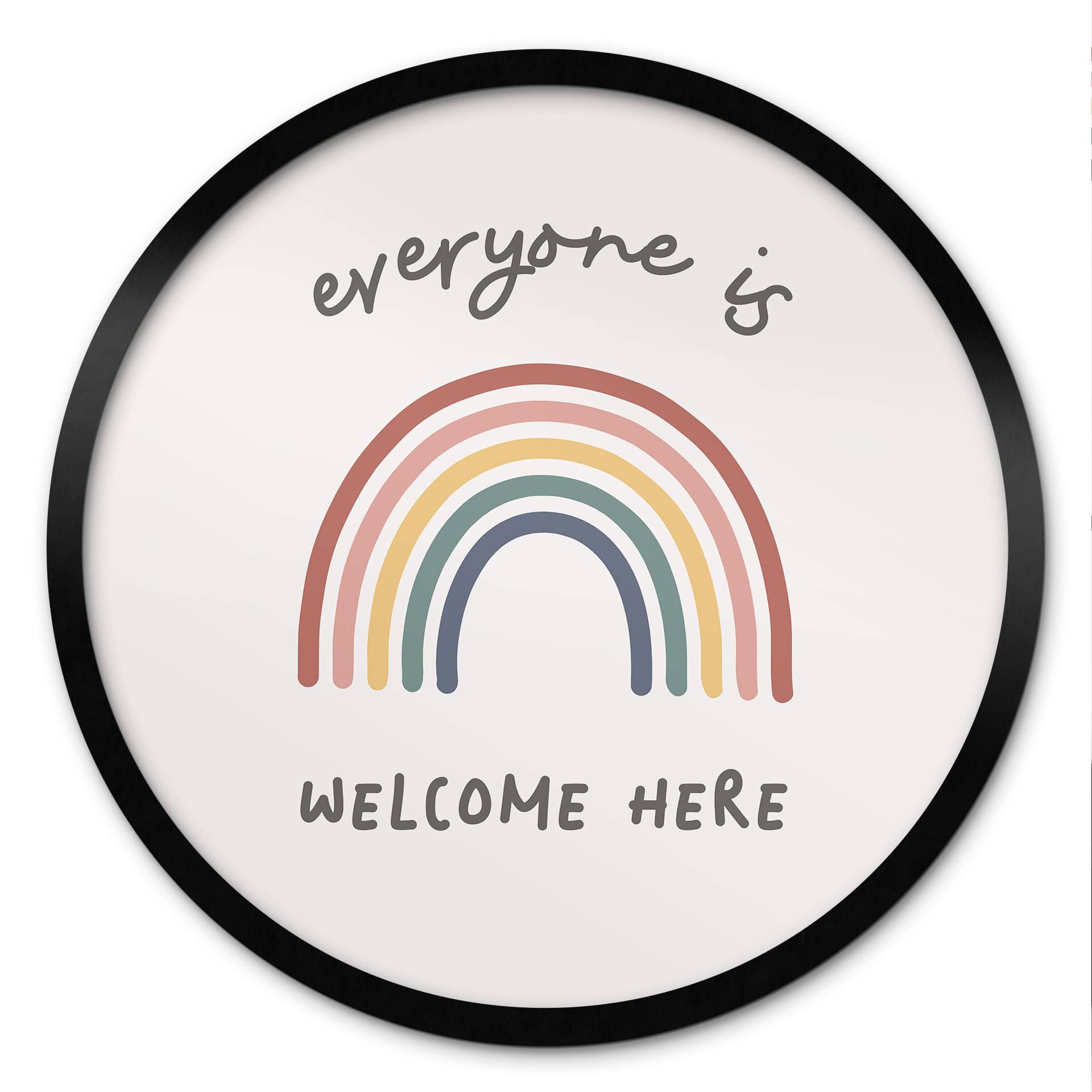 Poster Everyone is welcome here - KsanaKalpa - Rond