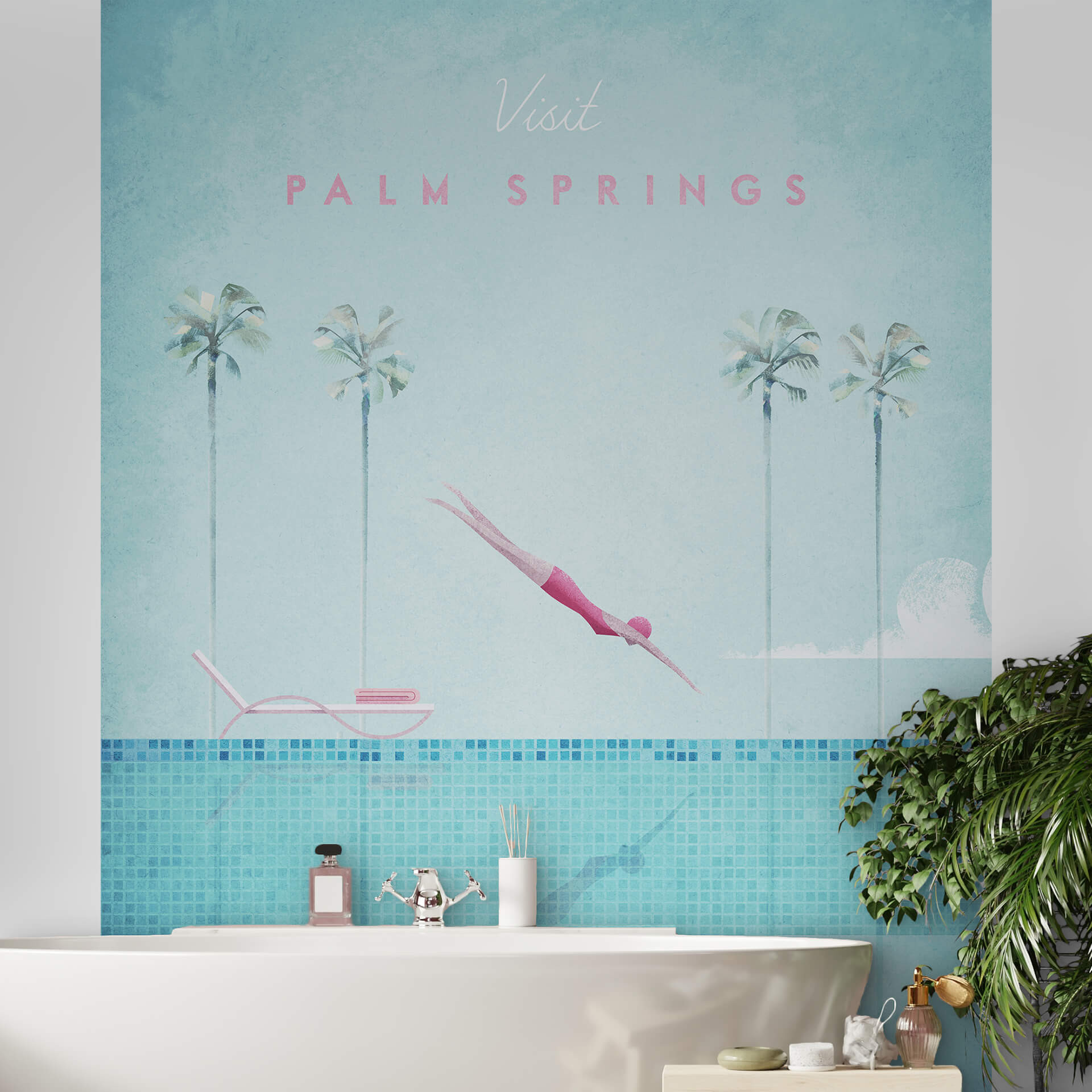 Fotobehang Rivers Palm Springs