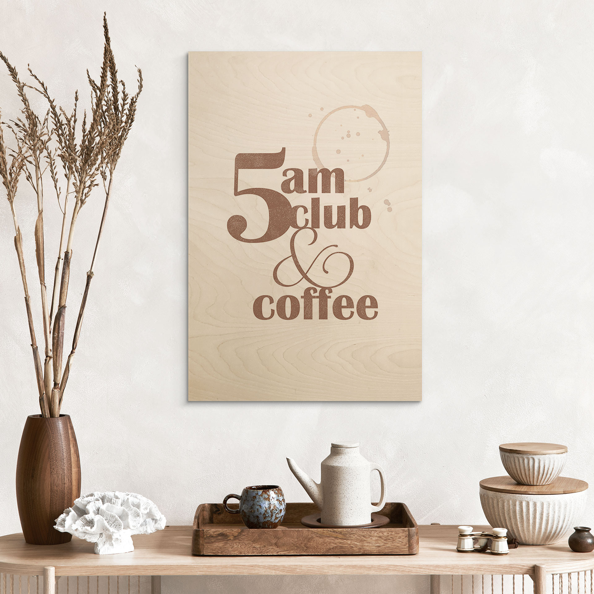 Obraz drewniany 5 w Club & Coffee