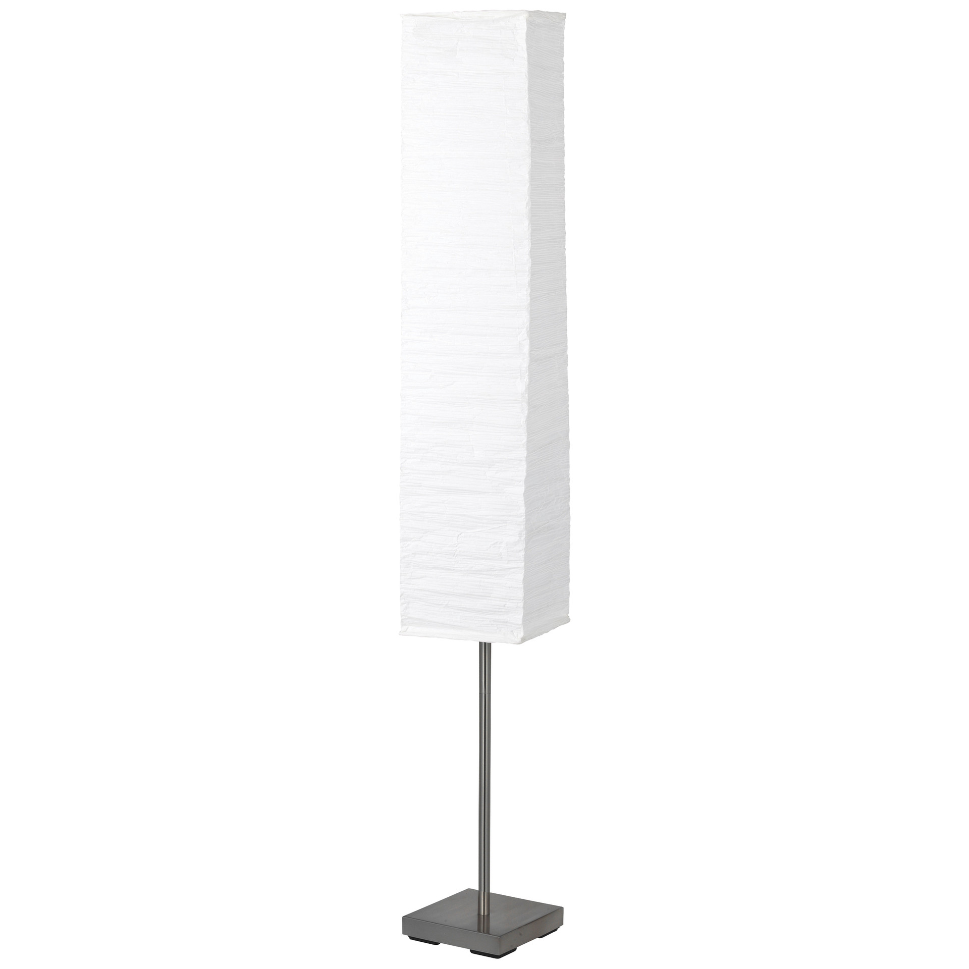 Stehleuchte Luan, weiß, 145 x 18 cm, Metall Stehlampe