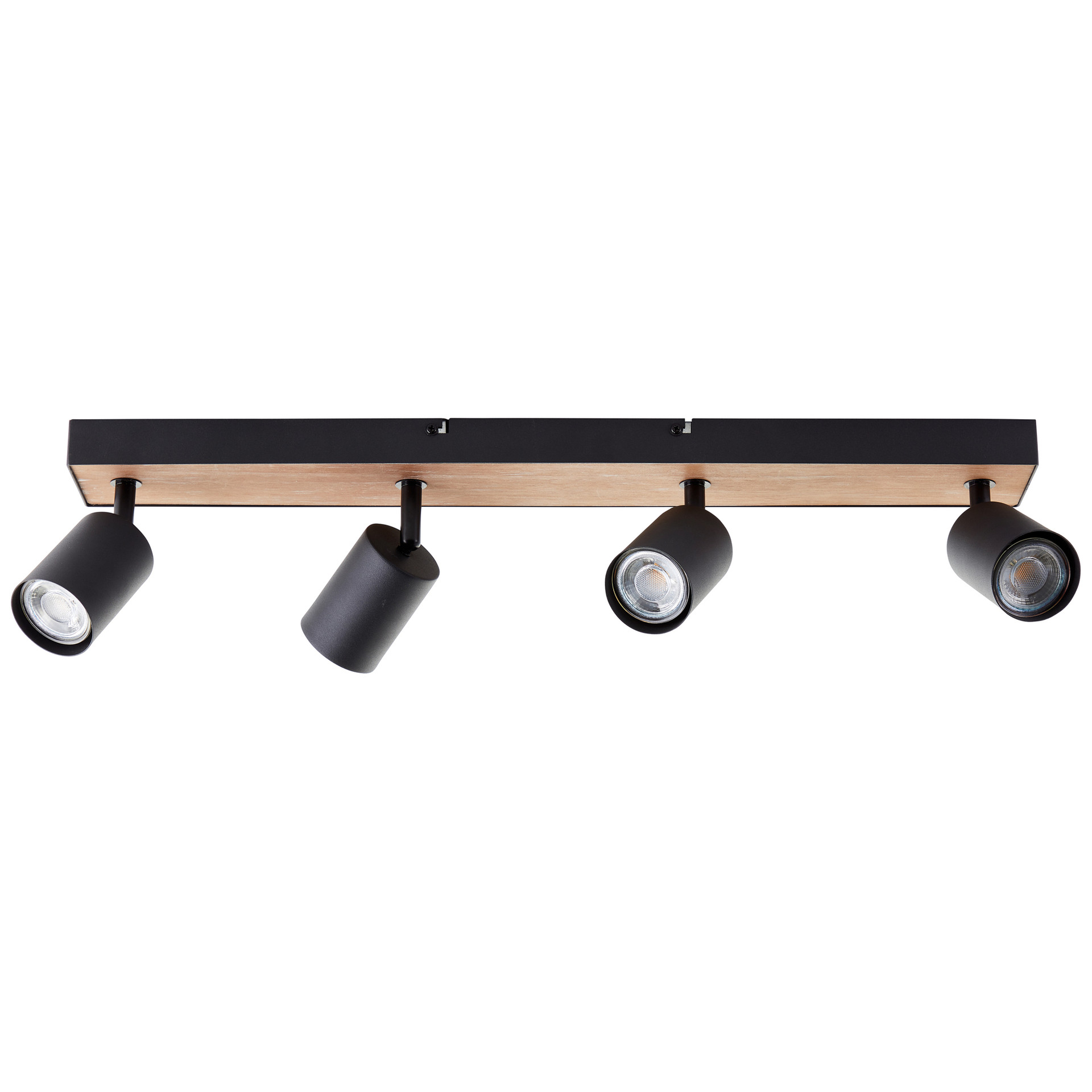 Spotbalken Joris, braun, 60 x 15,3 cm, Metall Spotbalken