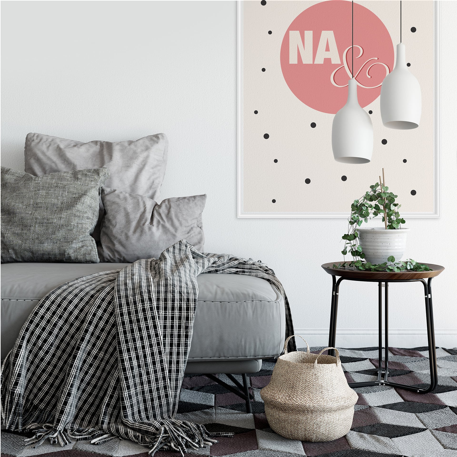 Wallprint Na und...