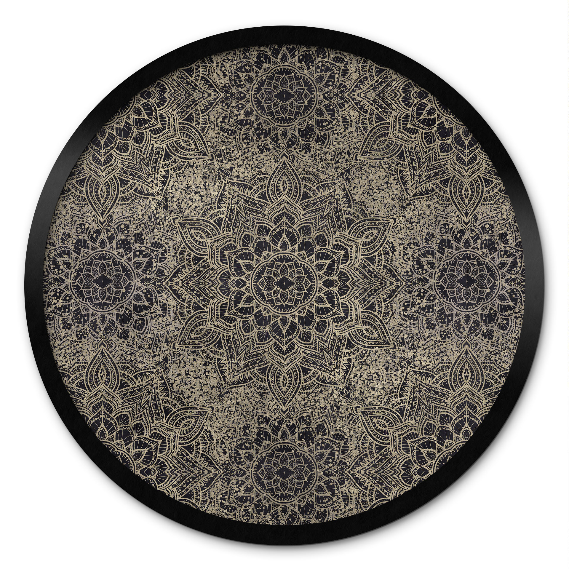 Poster Mandala Boho or antique - Bloomery Decor - Rond