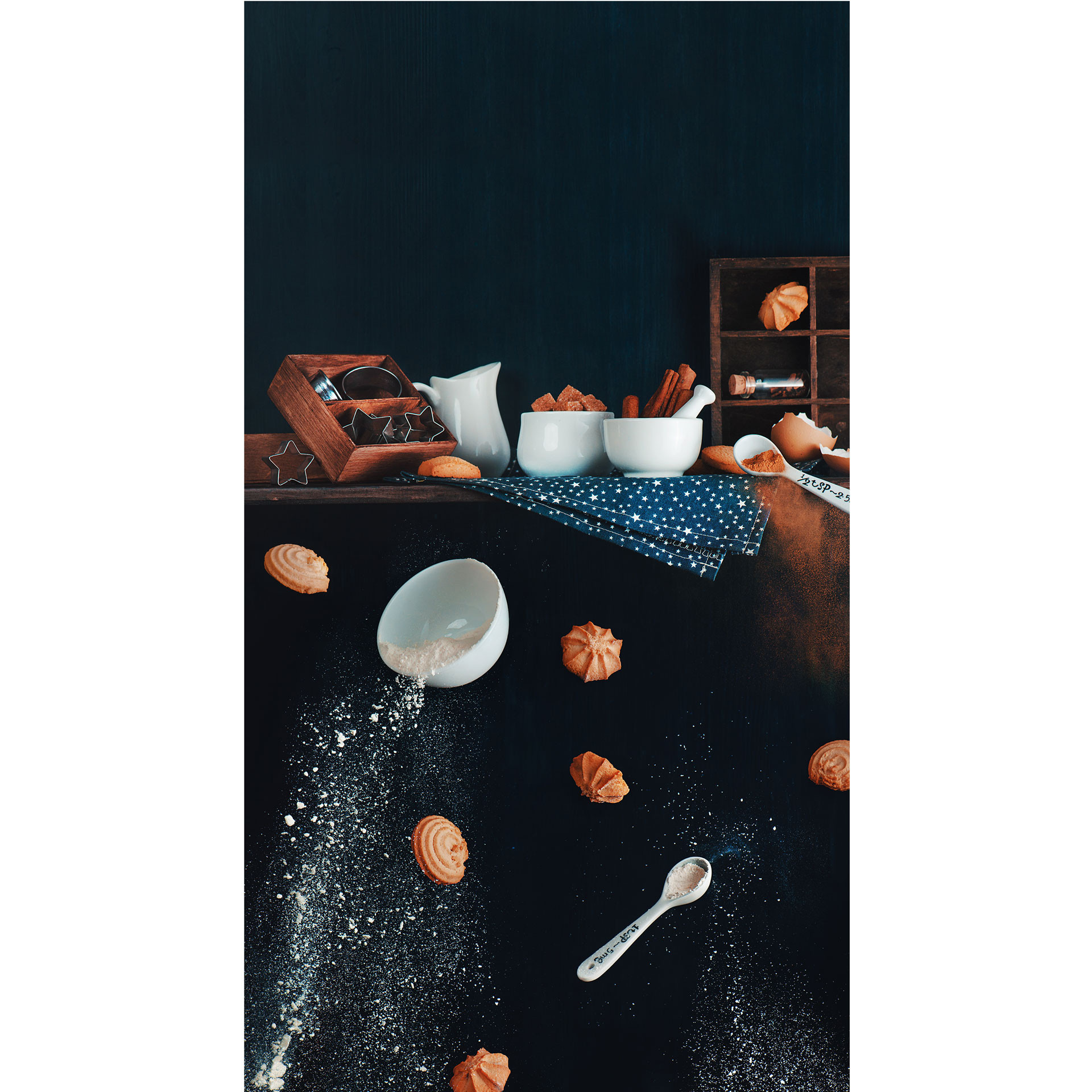 Papier peint photo Belenko - Cookies from the top