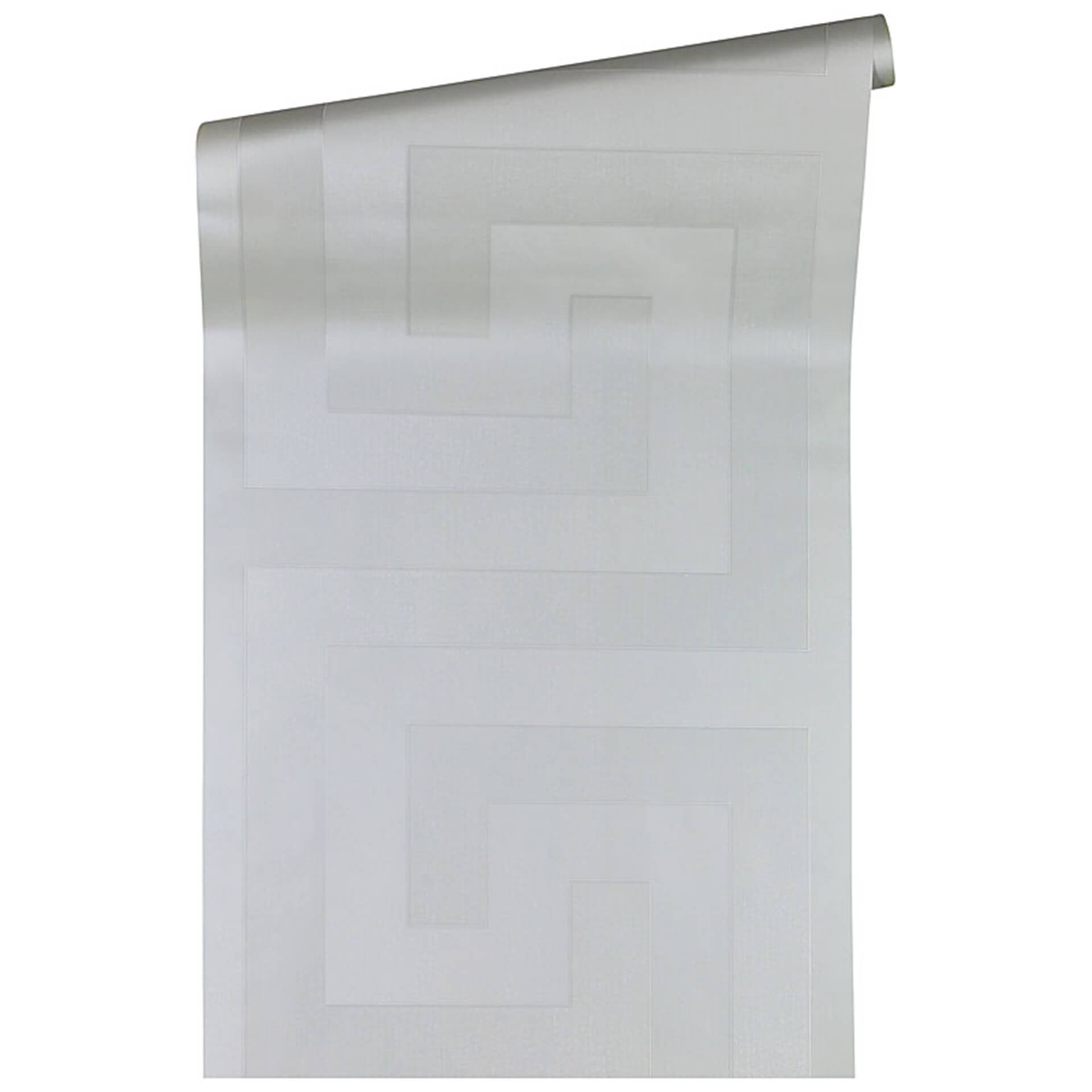 Patroonbehang Versace Behang Greek Metallic
