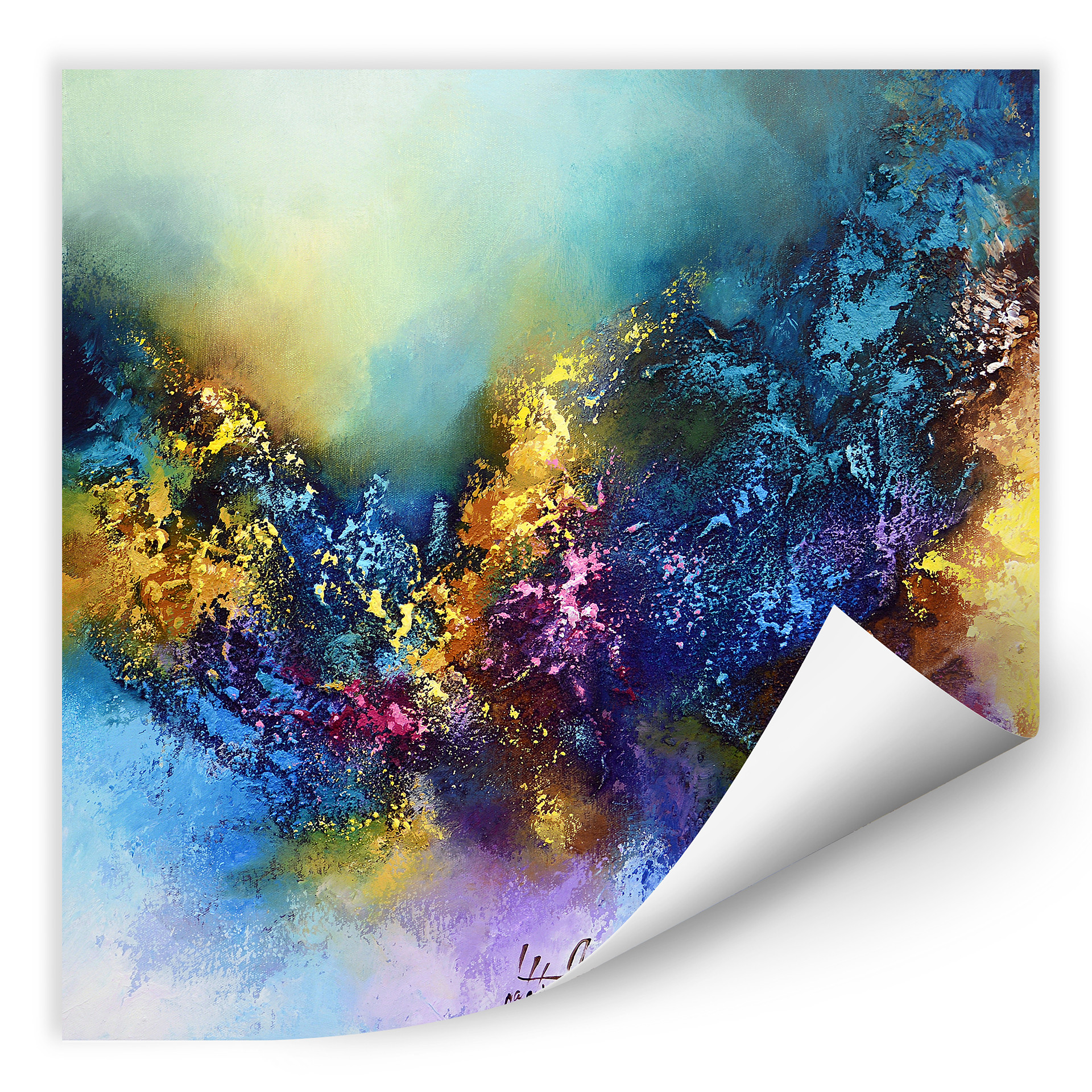 Wallprint Fedrau - Polarlicht 01