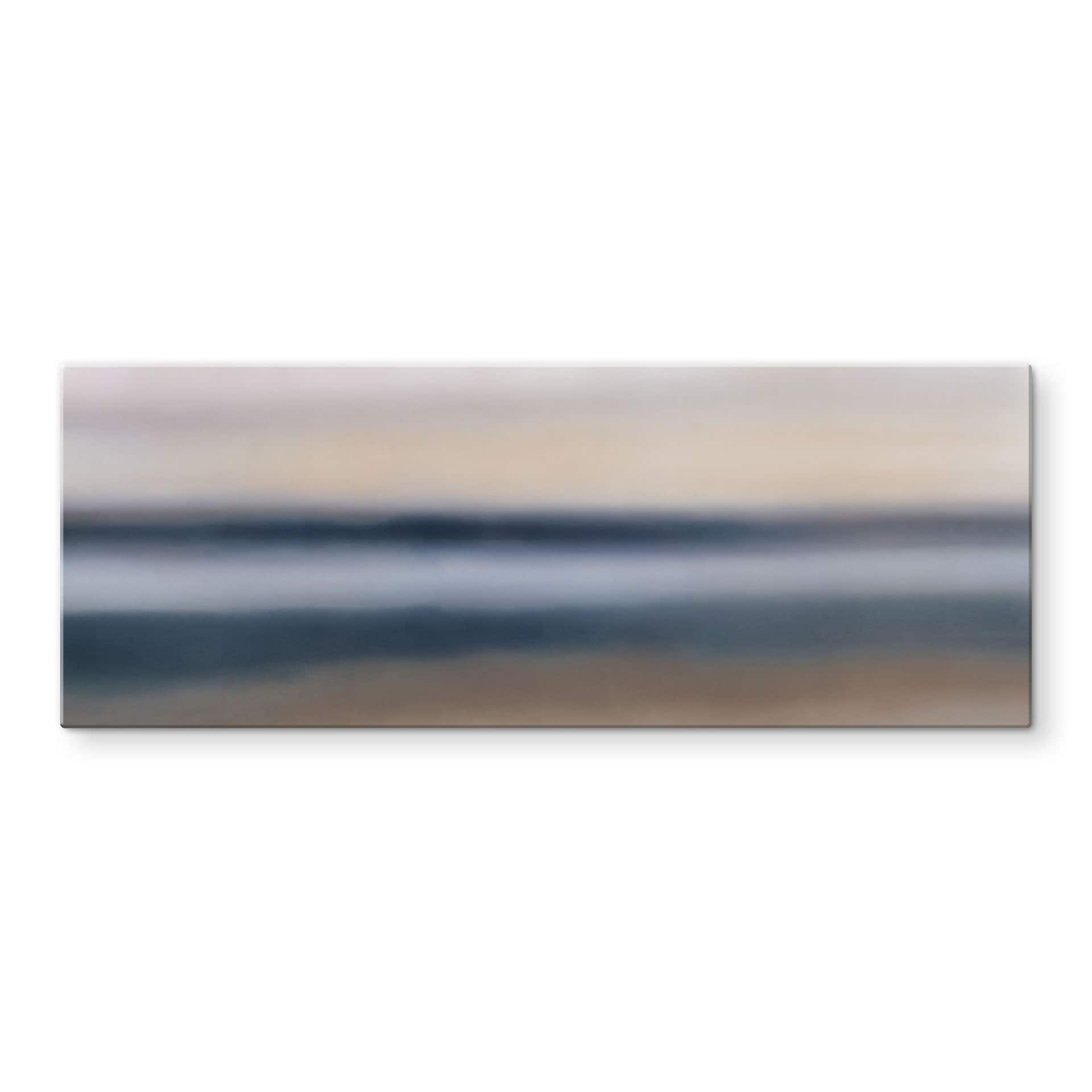 Glasbild Rotko Ash - Abstrakter Horizont - Sir Edward x Grigory Gladarev - Panorama