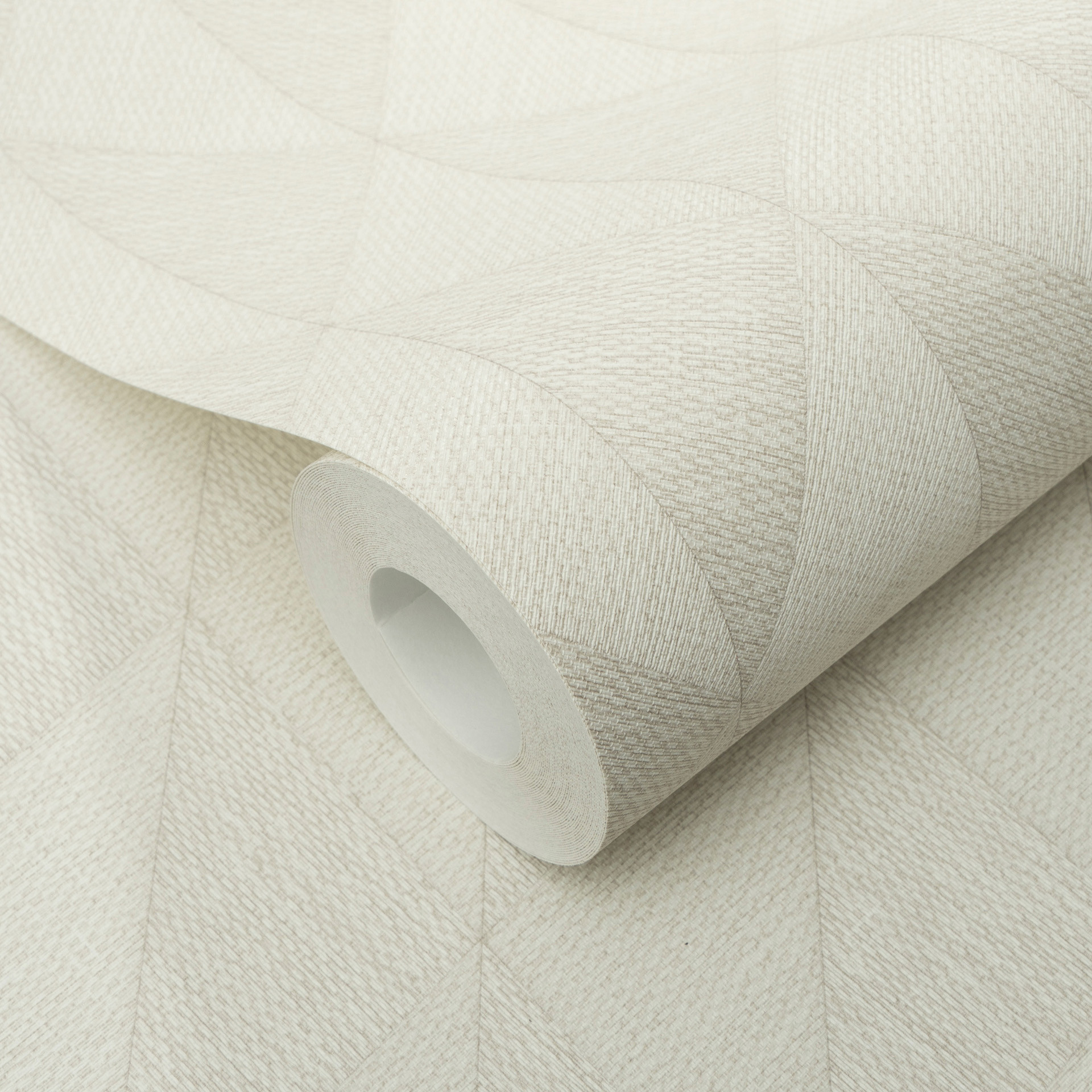 Guido Maria Kretschmer grafisch behang Woven Whisper Fashion for Walls 5 licht taupe