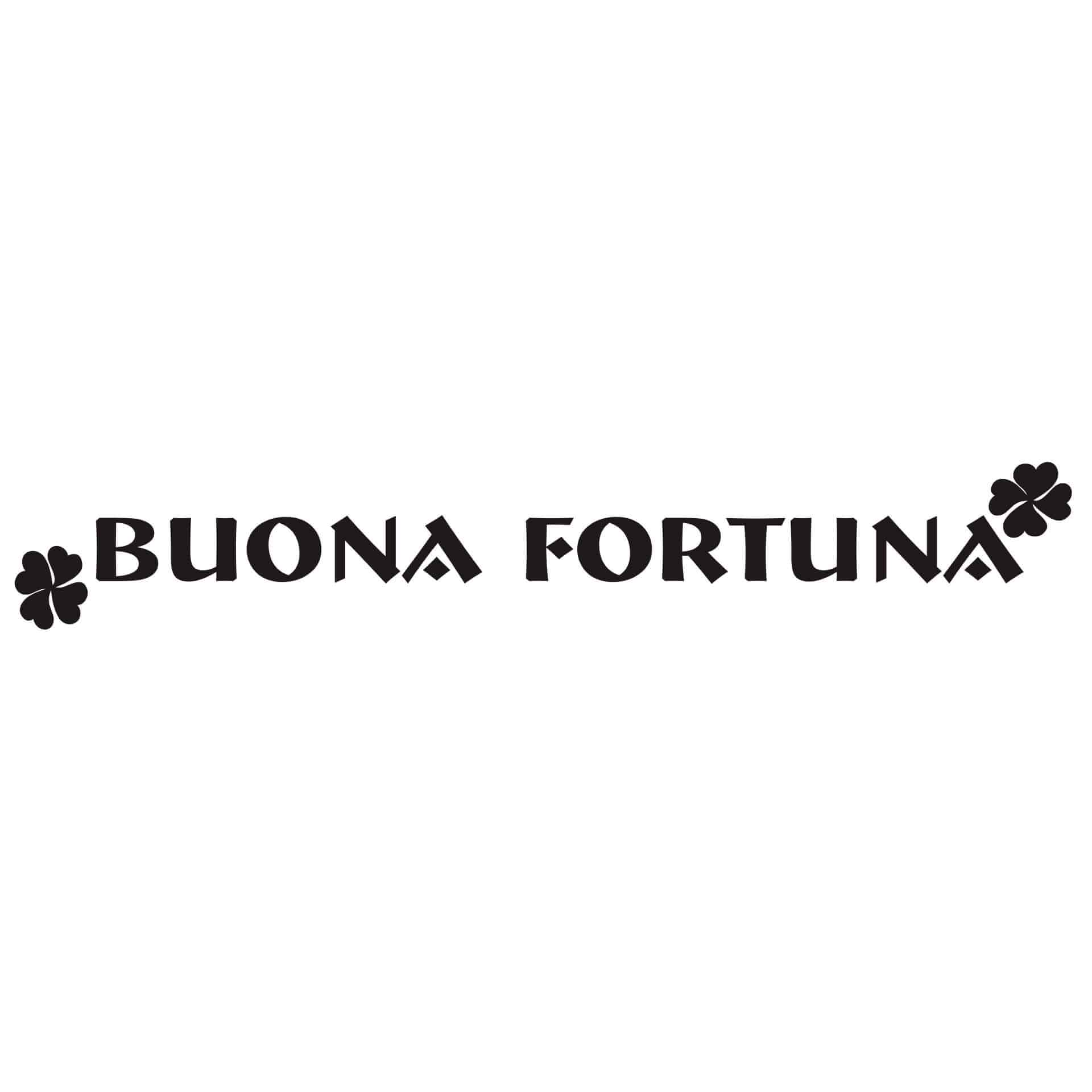 Wallsticker Buona Fortuna