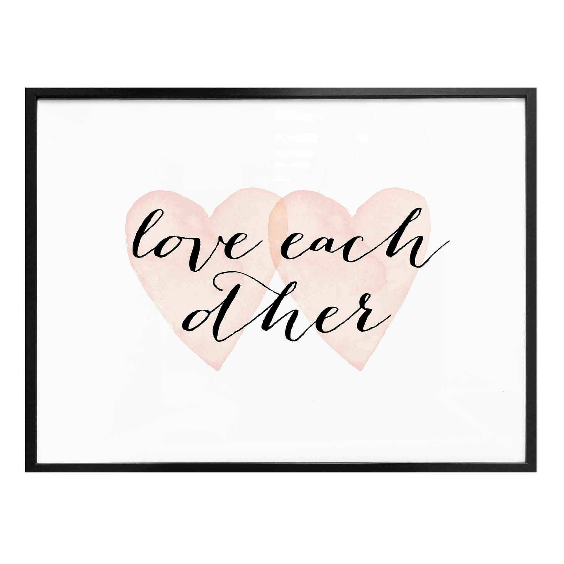 Plakat Confetti & Cream - Love each other