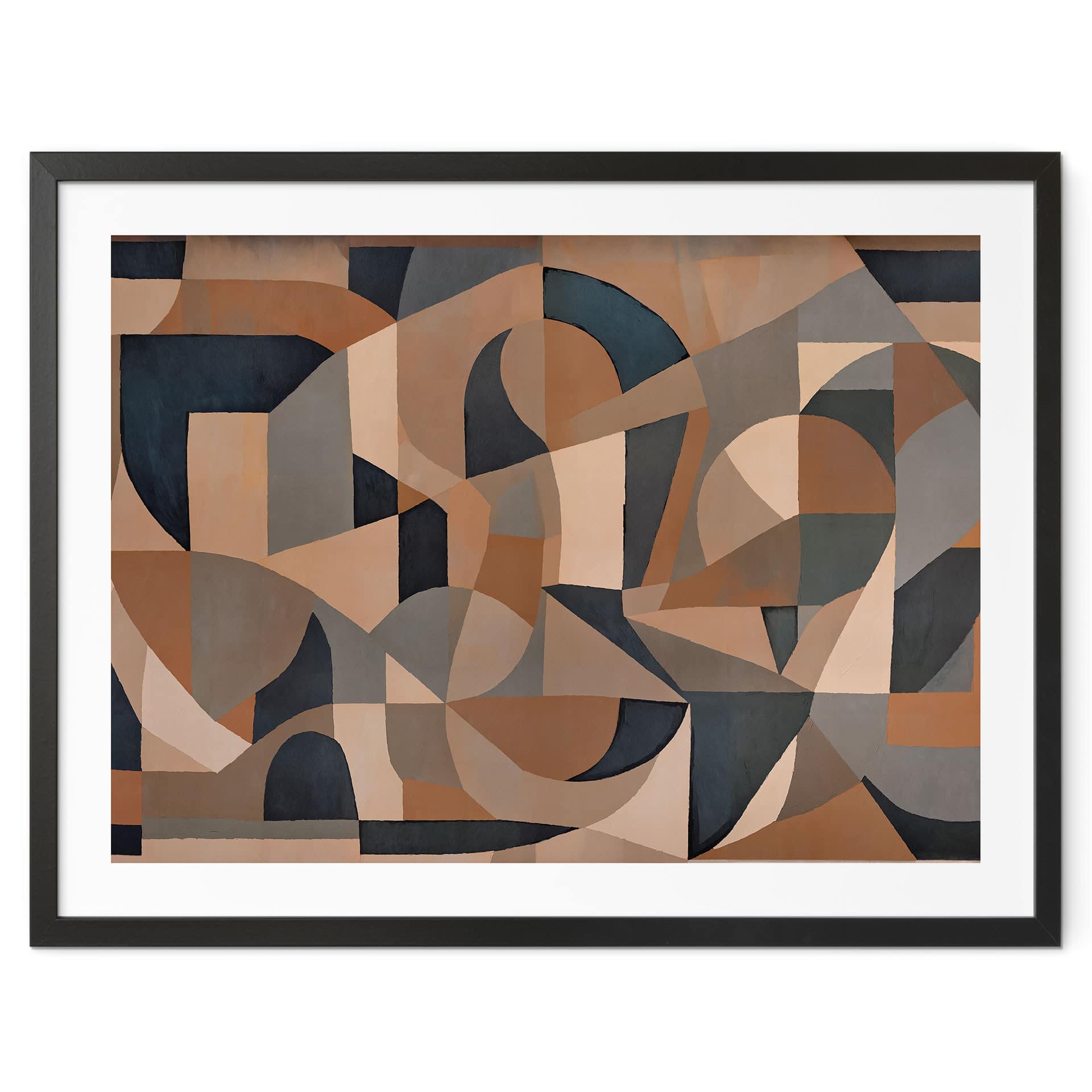 Poster Silent Arch - Geometrische Bogen - Sir Edward x Grigory Gladarev