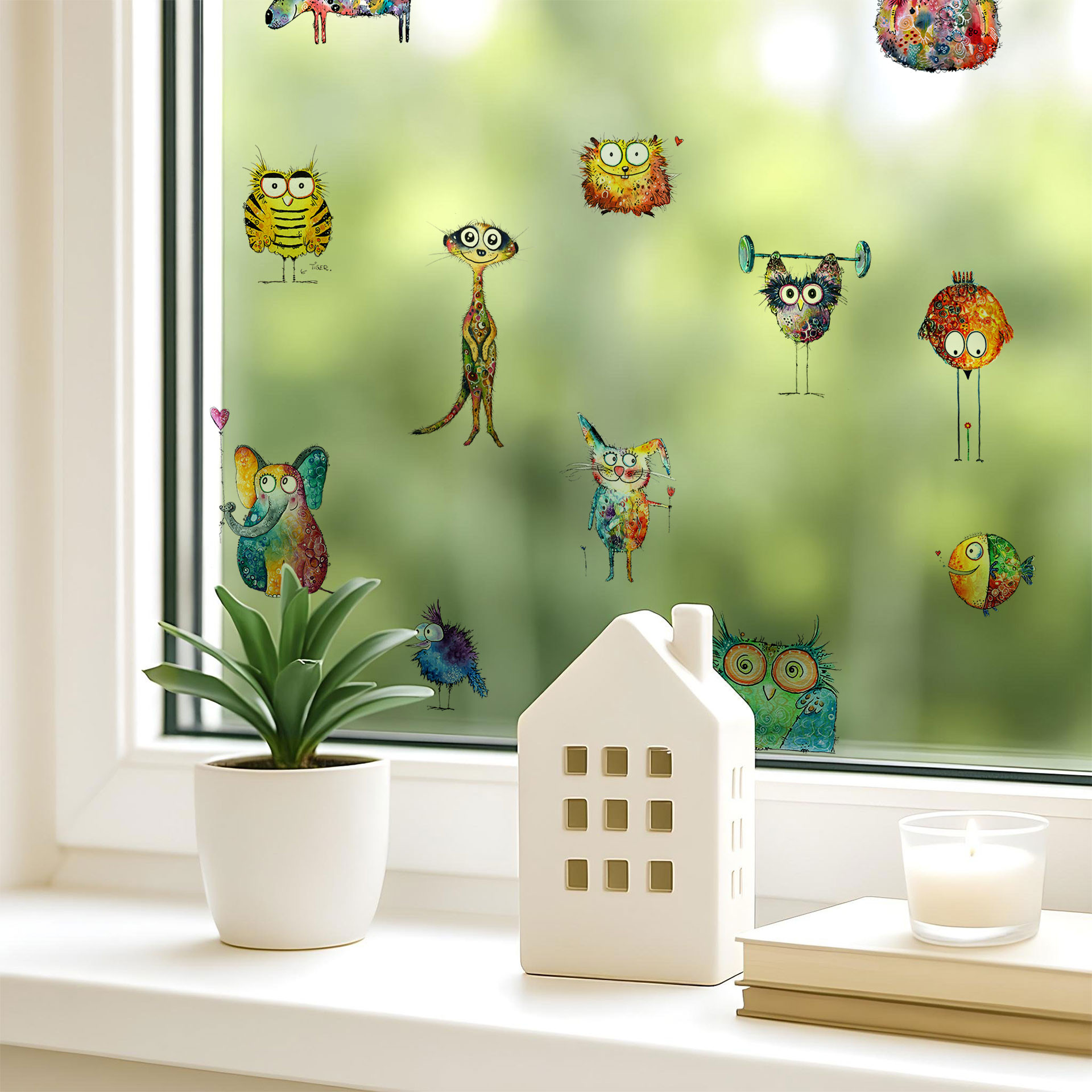 Sticker Kunterbunte Tierwelt - Hagenmeyer