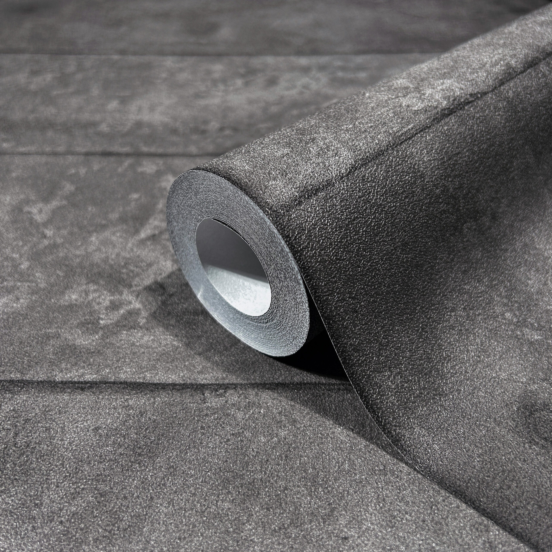 vliesbehang grijs betonlook voor woonkamer slaapkamer kantoor marburg behang