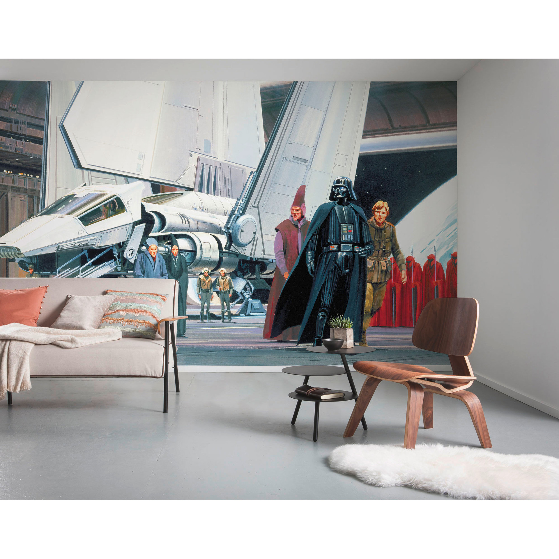 Vlies Fototapete - Star Wars Classic RMQ Death Star Shuttle Dock - 500 x 250 cm