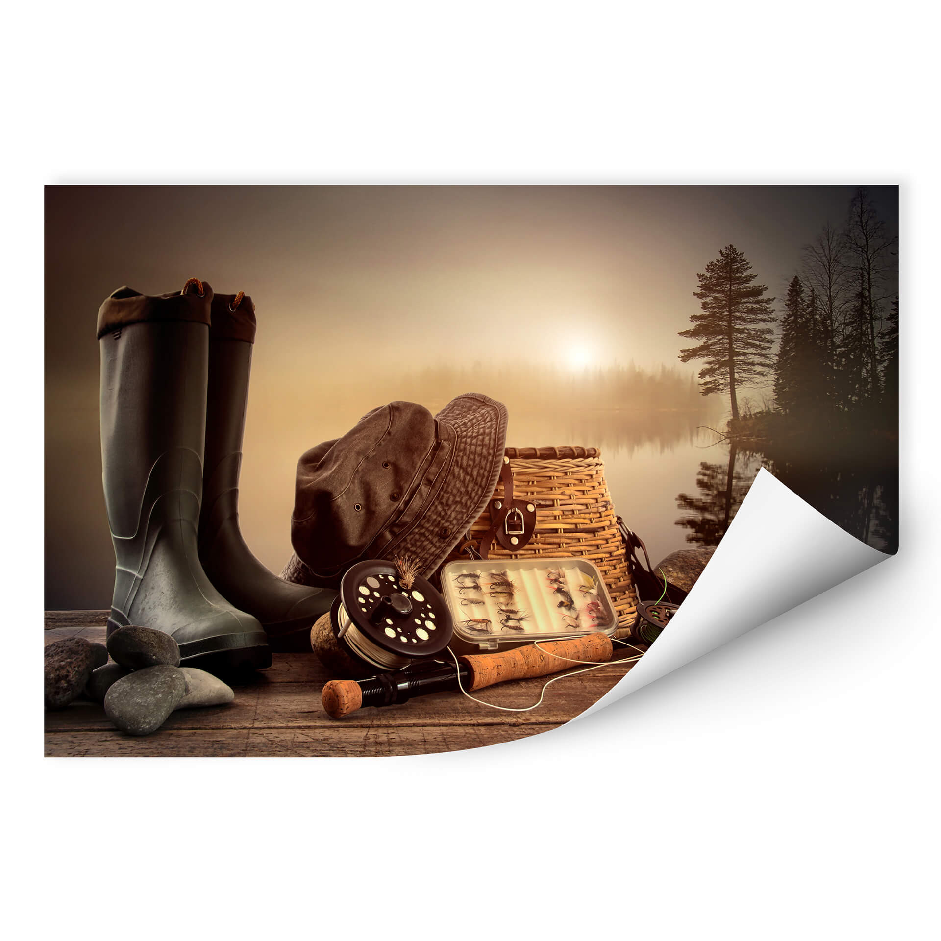 Wallprint W - Angler Stillleben