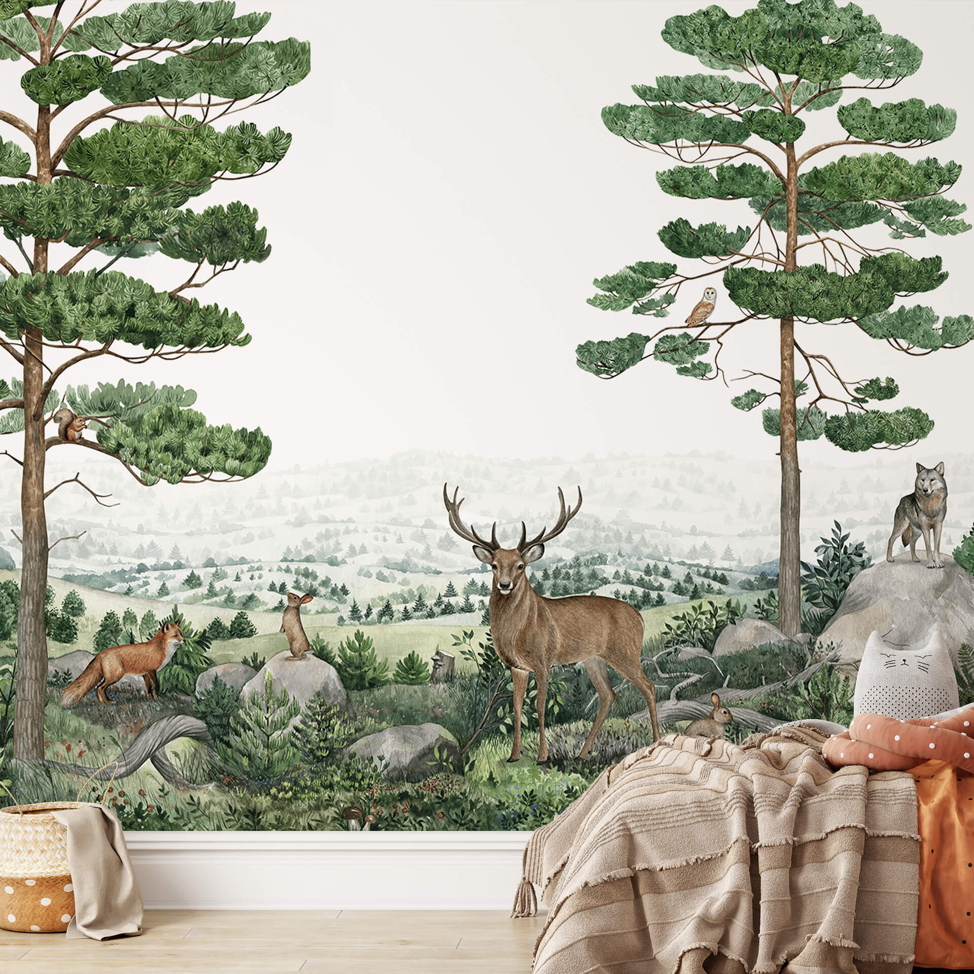 Fotobehang Kikki Belle - Animal Adventure