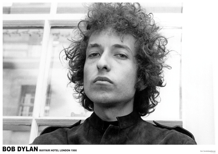 Poster Bob Dylan - Mayfair Face, Plakat (84,1 x 59,4 cm)