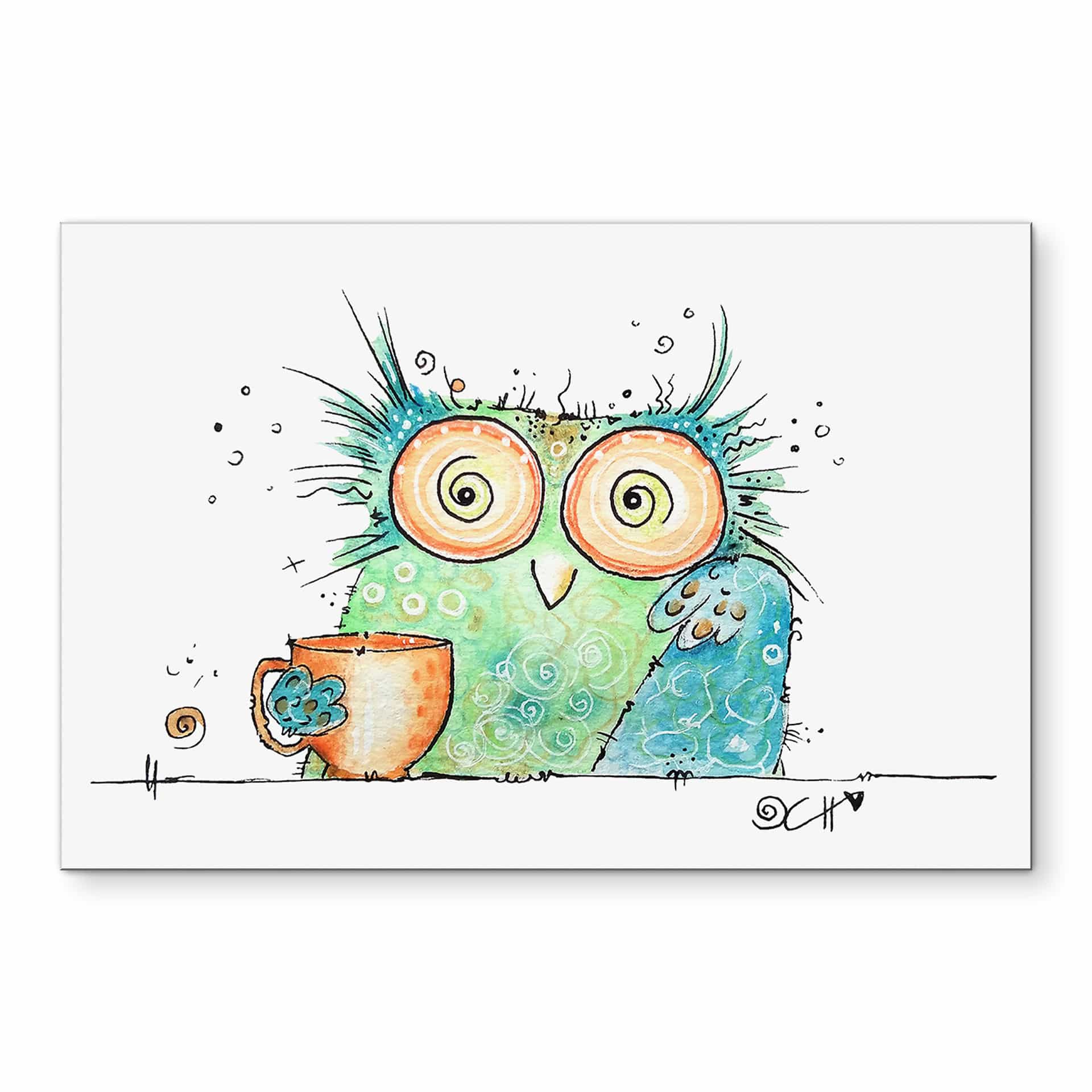 Wandbild Coffee - Hagenmeyer - Alu-Dibond