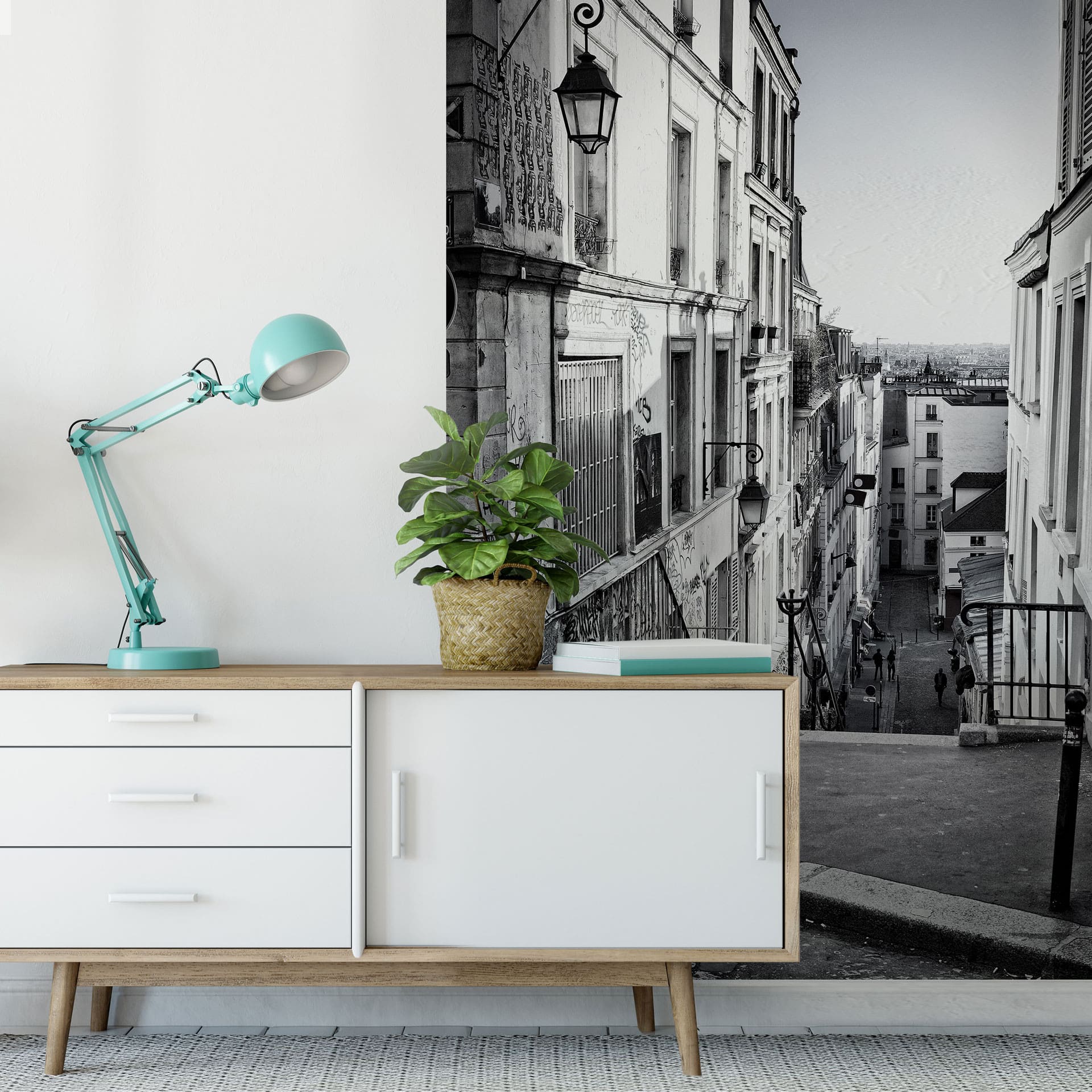 Fotobehang Montmarte