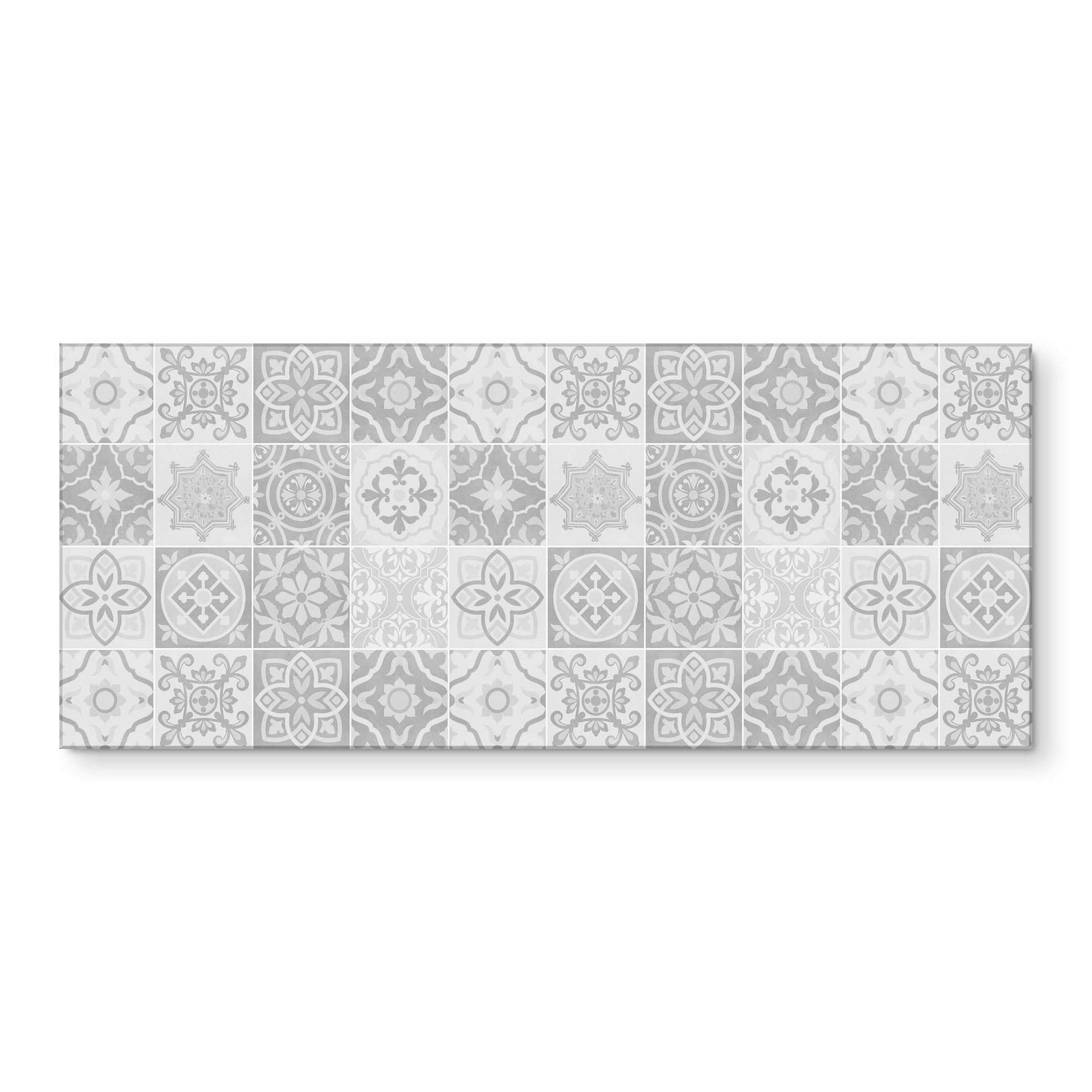 Küchenrückwand Ornamente - Betonoptik 03