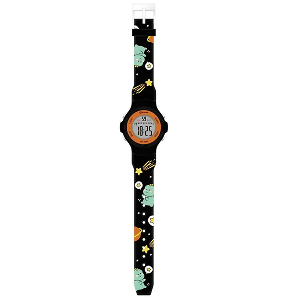 Sport Armbanduhr | Digitale Uhr für Kinder und Jugendliche | Schwarz Weltraum