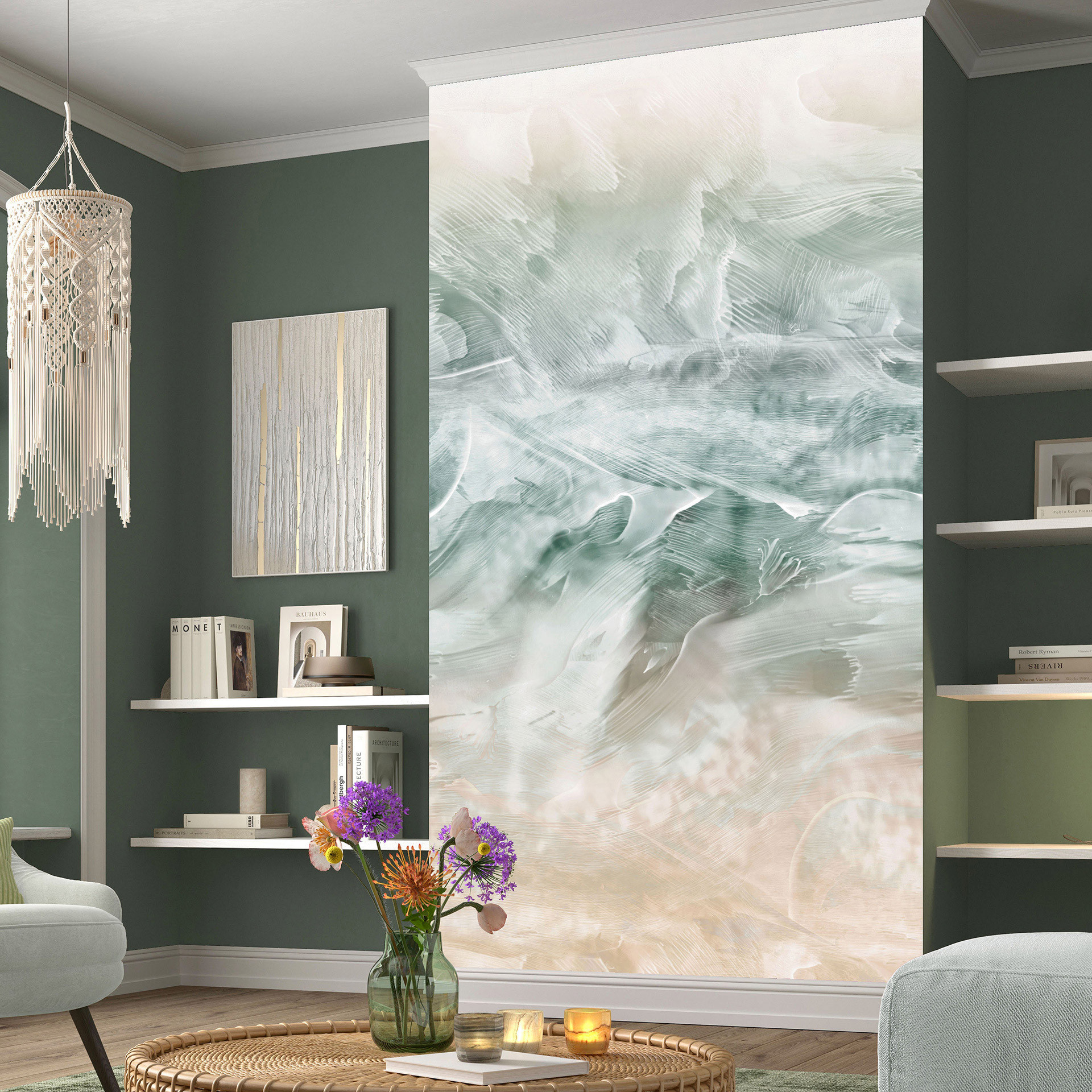 Papier peint numérique Wild Sea en 1,5 m x 2,7 m Fashion for Walls 4 de Guido Maria Kretschmer