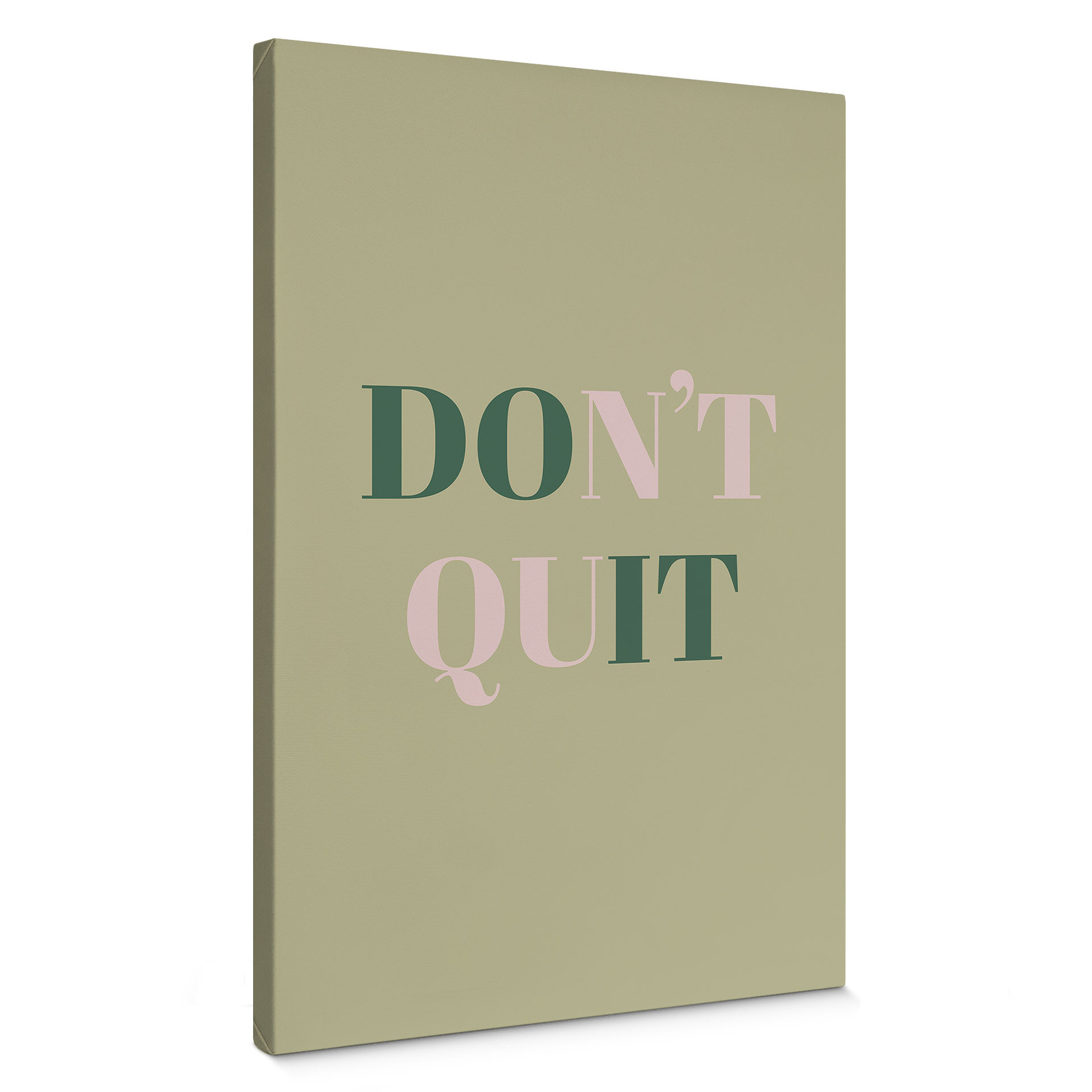 Obraz na płótnie Don't Quit Do it