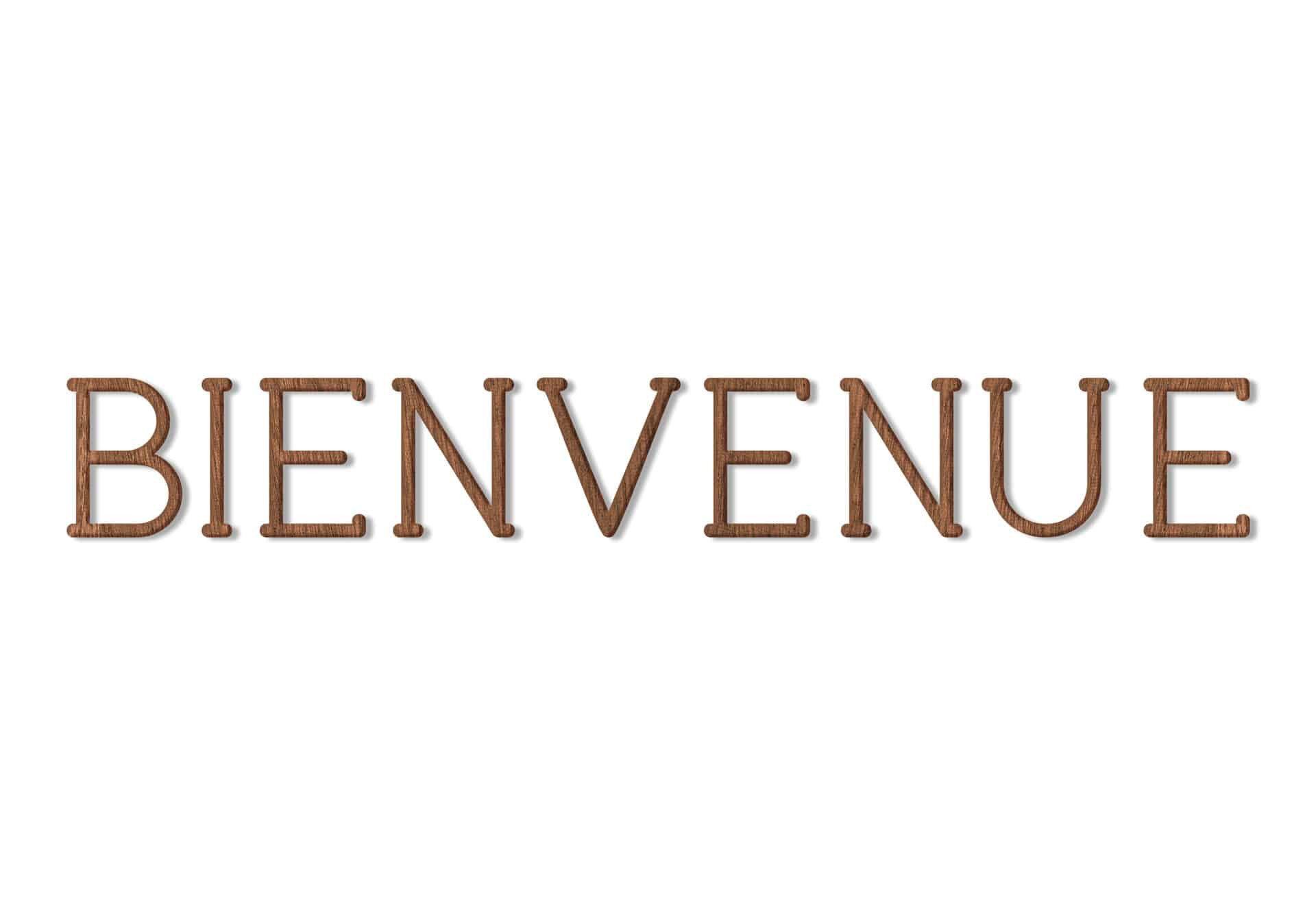 Bienvenue - Mahogni