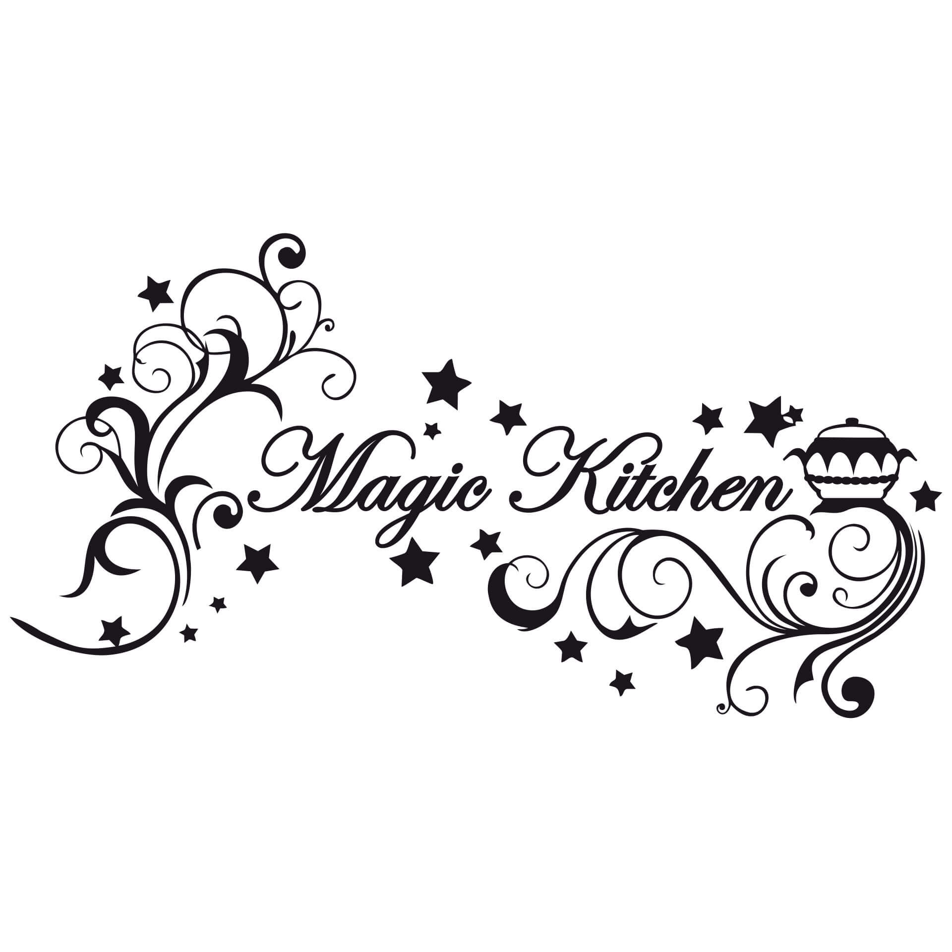 Wallsticker Magic Kitchen